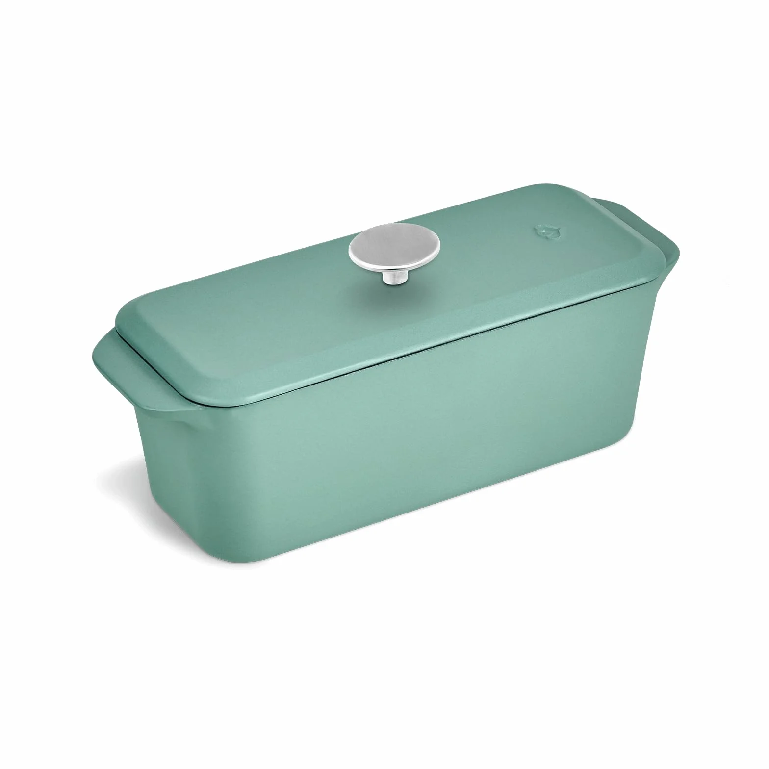 Springlane Kitchen Żeliwna forma do pieczenia chleba 3 l emaliowana 33,5 x 13 cm miętowa