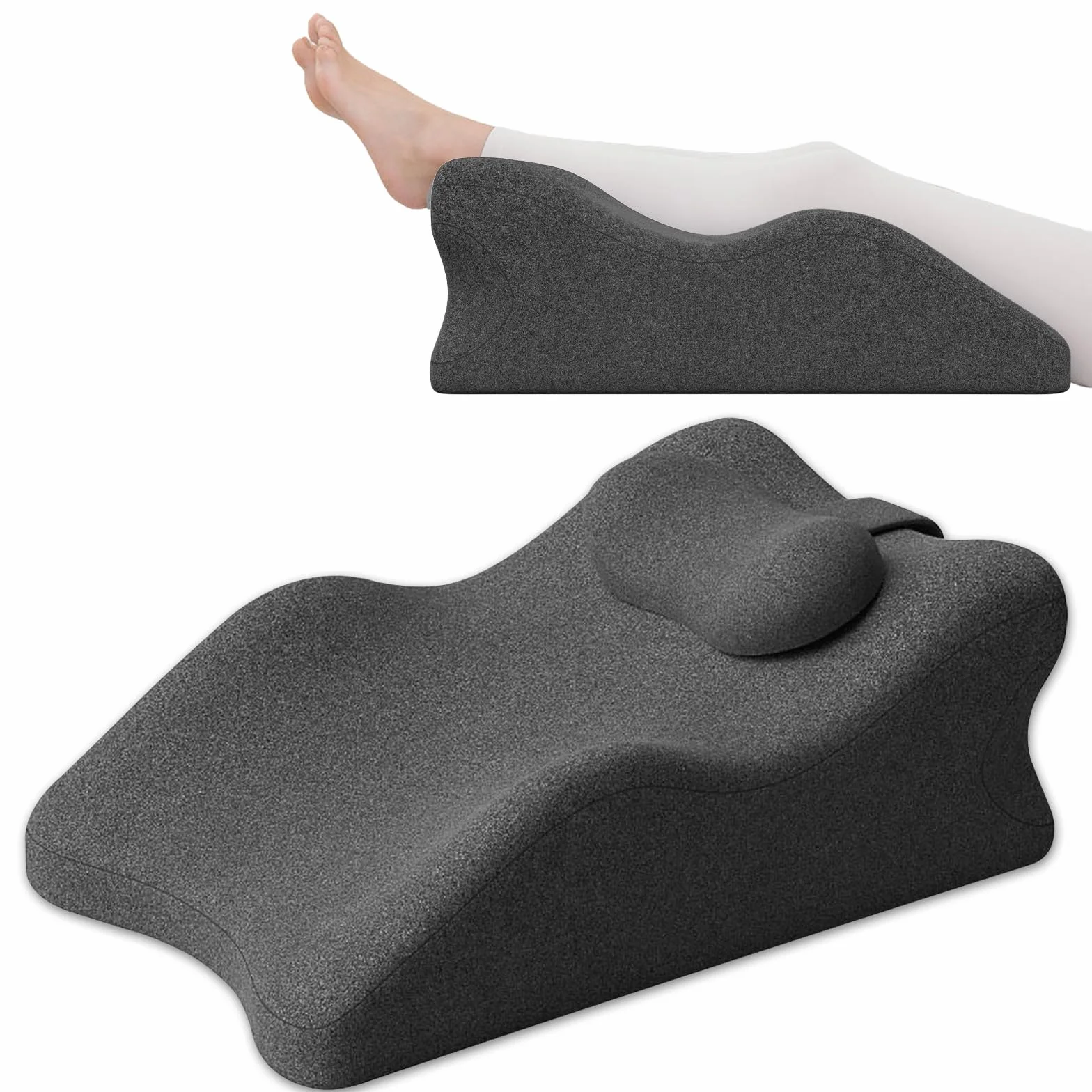 Ergonomiczna Poduszka żylna Do Podniesienia Nóg,Poduszka do Podnoszenia Nóg,Poduszka Klinowa,Poduszka Podpierająca Nogi i Kolana do Jako Poduszka