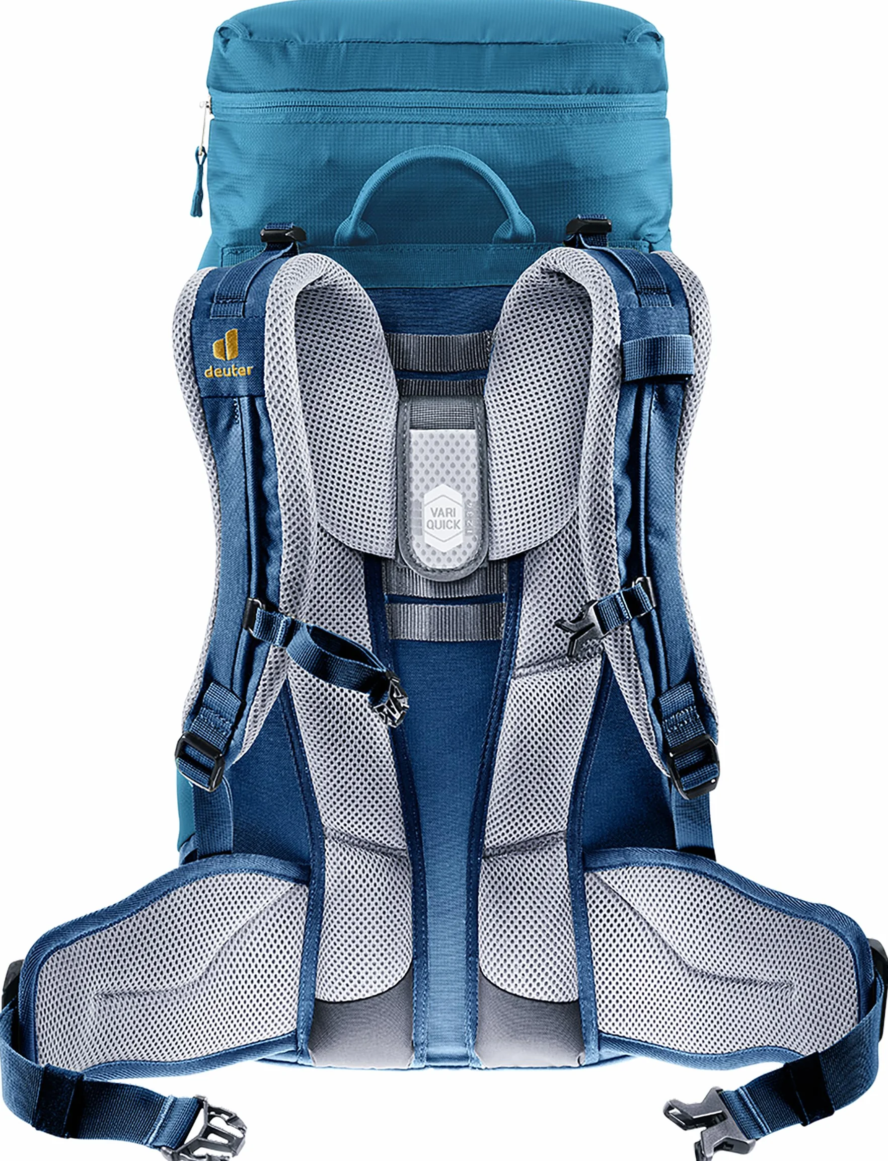 Deuter Fox 30 Plecak trekkingowy dla dzieci, unisex, dzieci, niebieski/szary, 30 L, Minimalistyczny