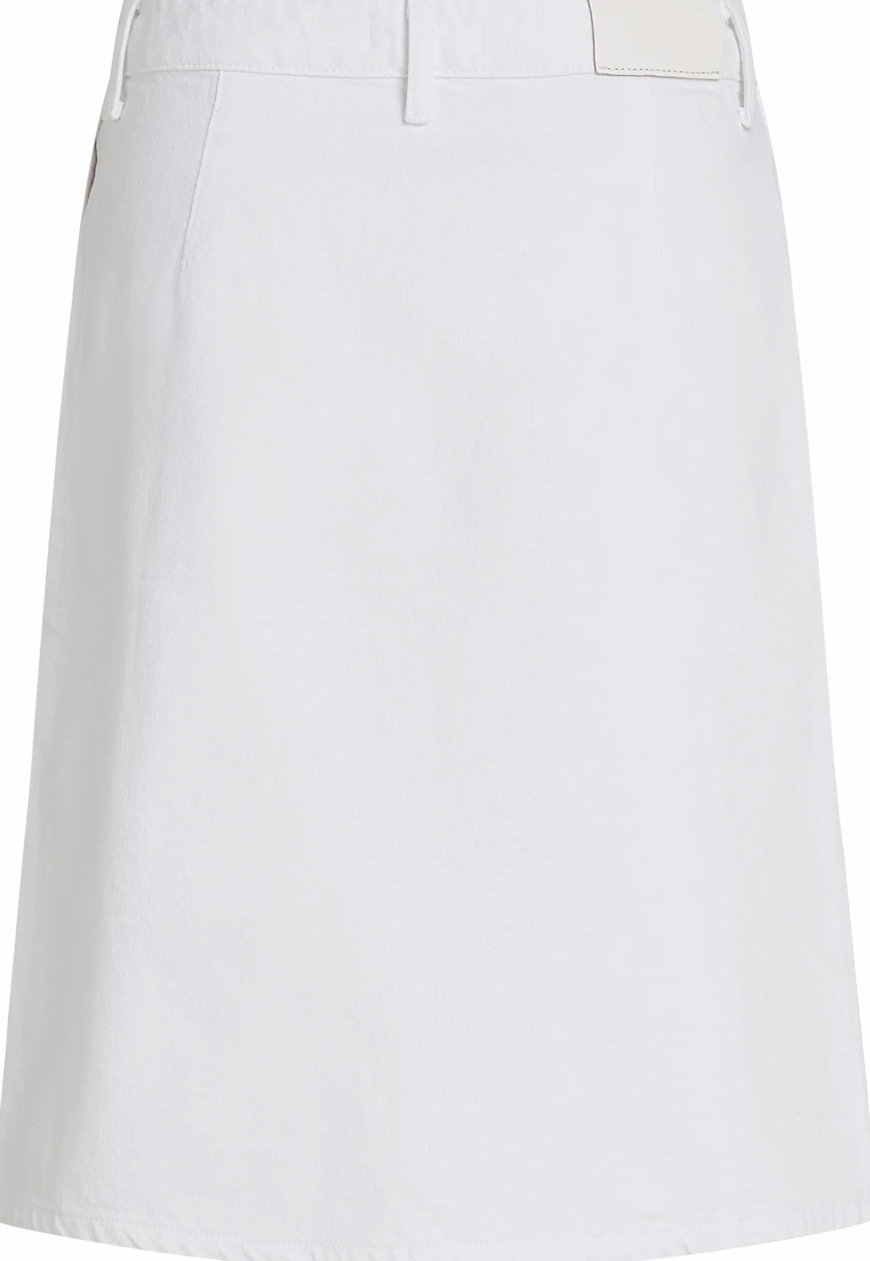 TOMMY HILFIGER DNM KOLANO PROSTA SPÓDNICA RW BIAŁA WW0WW44391 Kobiety Dnm Knee Straight Skirt Rw White Ww0ww44391