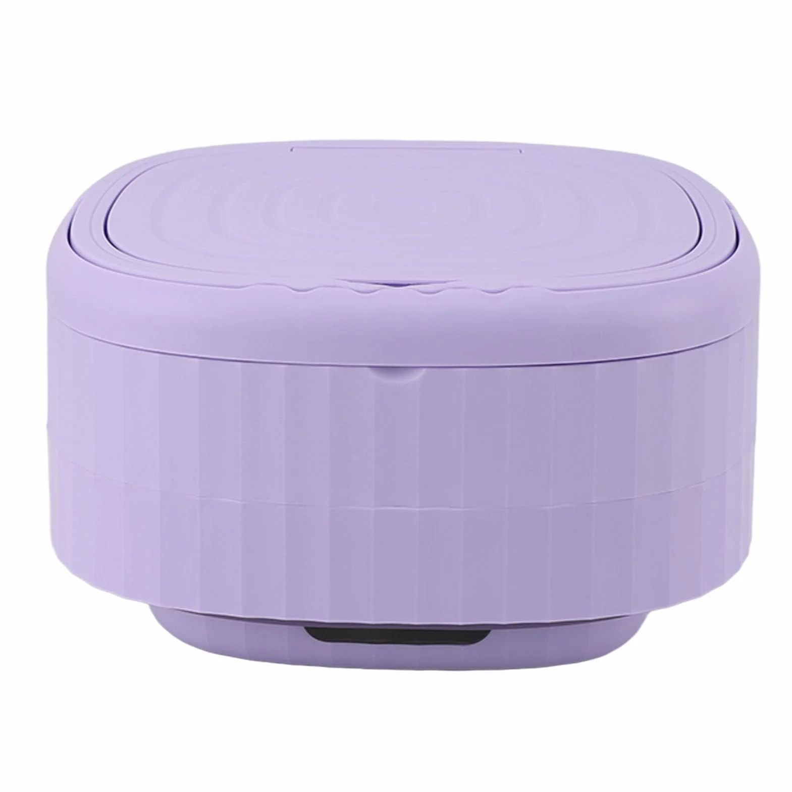 Mini pralka, składana przenośna pralka, niski poziom hałasu do mieszkania (PURPLE)