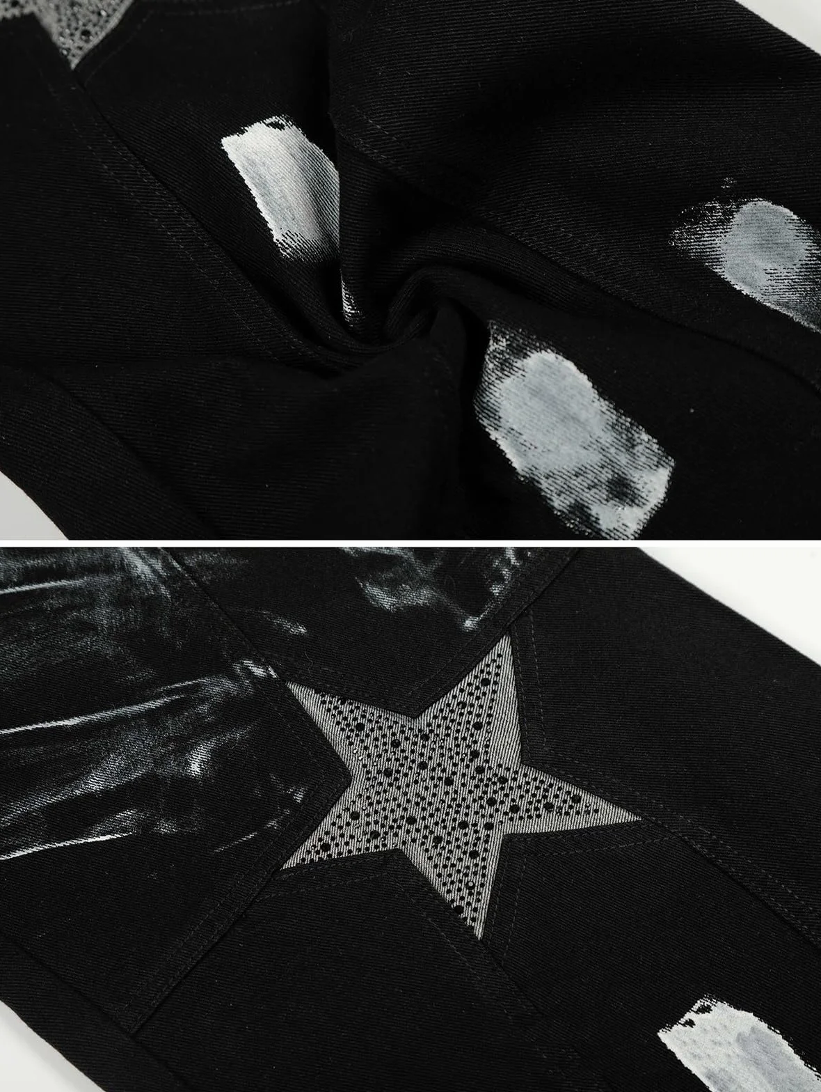 Y2k Baggy Jeans Szerokie nogawki Spodnie dżinsowe Luźne spodnie chłopięce