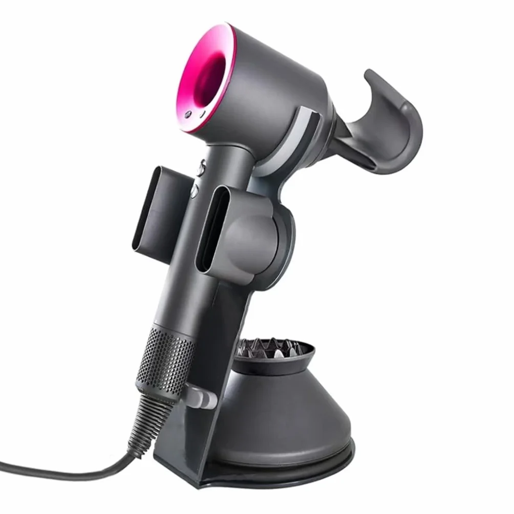 Stojak na suszarkę do włosów Dyson Supersonic, uchwyt ze stopu aluminium, organizer łazienkowy