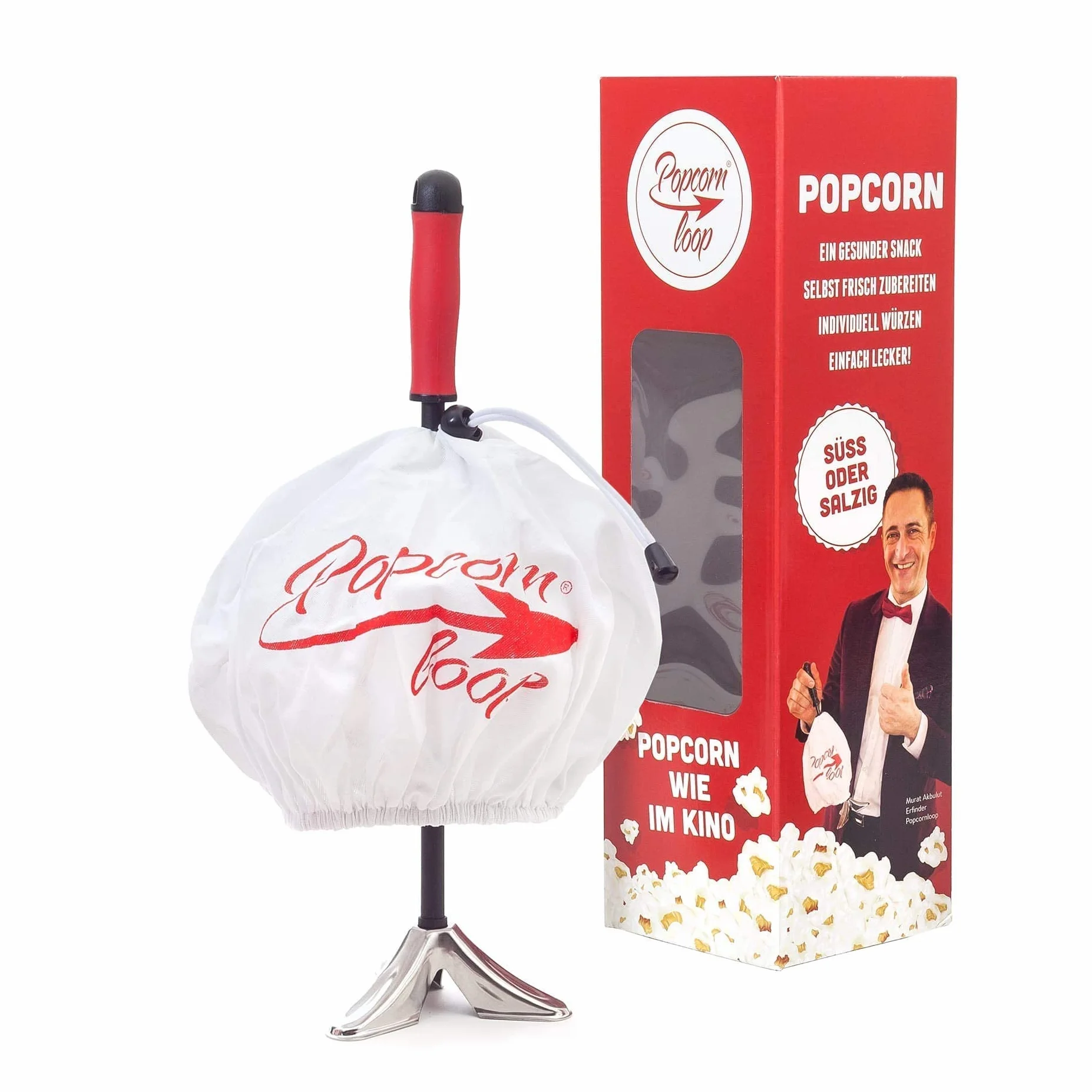 Popcornloop Original XXL Oq-1Dkp-Gh5C Oryginalna Maszynka Do Popcornu
