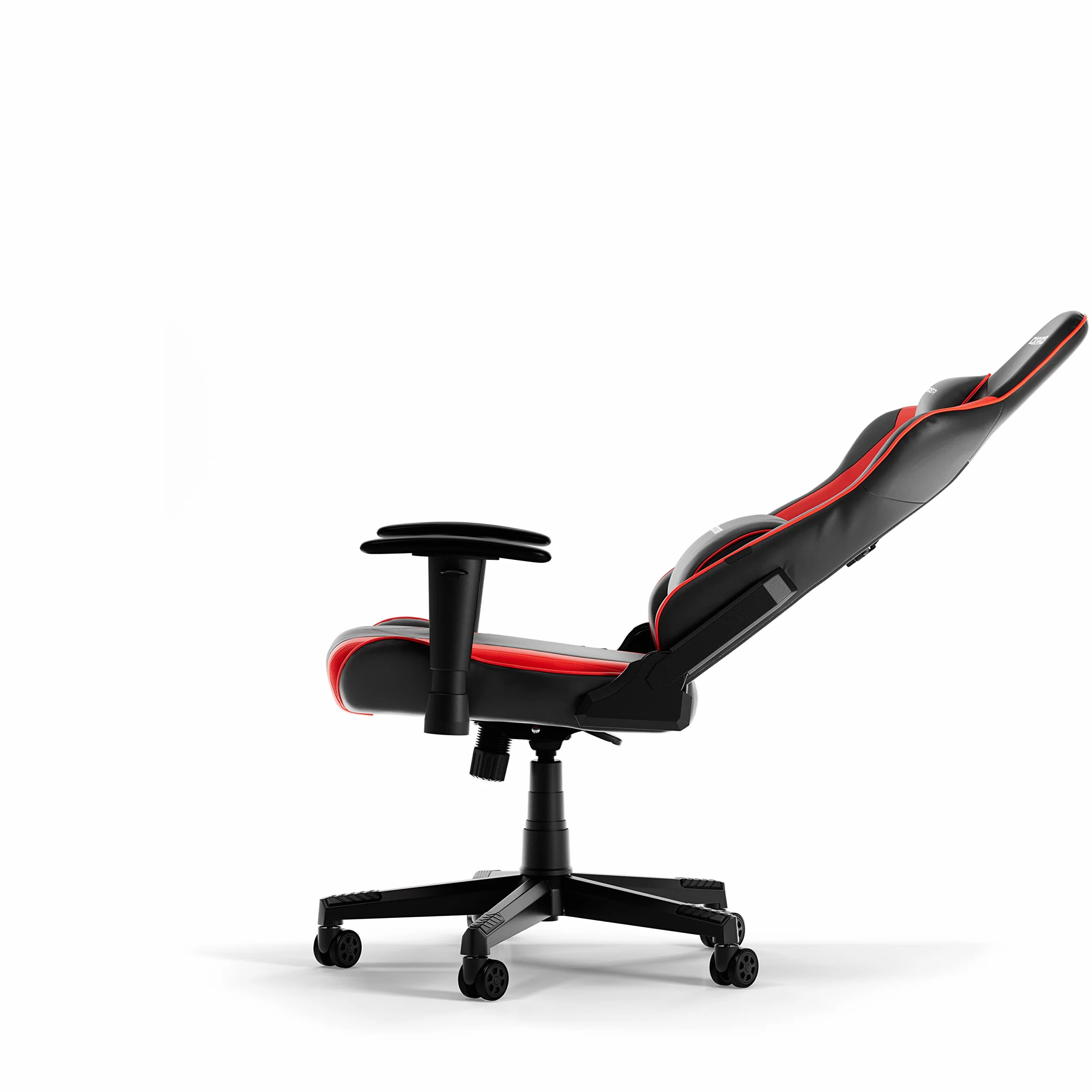 Dxracer Prince P132 Fotel Gamingowy Sztuczna Skóra Czarny Czerwony 185 cm