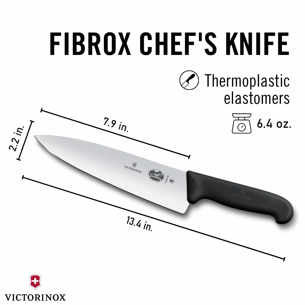 Victorinox Swiss Army Fibrox Pro Chef's Knife 8-Inch