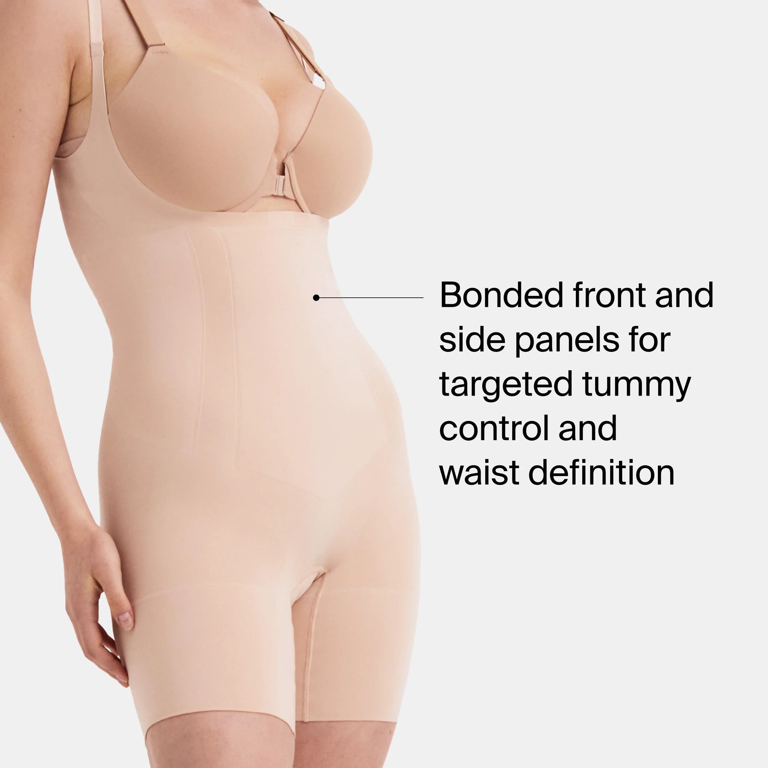 Spanx Damskie body modelujące, beżowy (Soft Nude 000), 42-44
