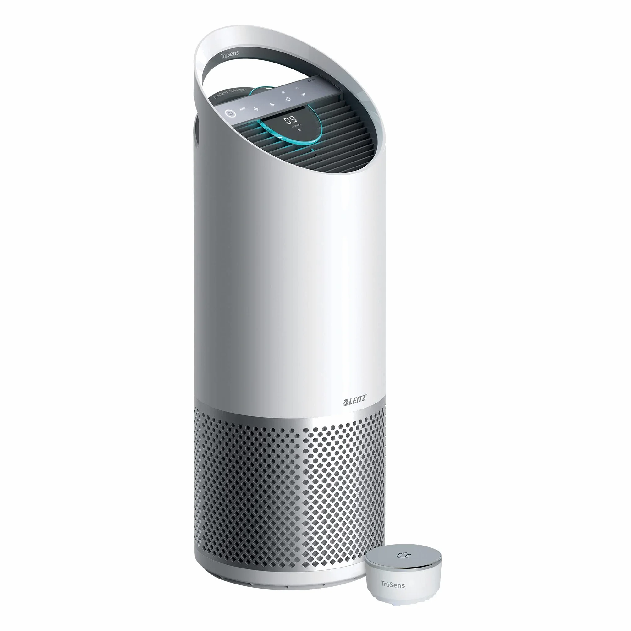 Leitz TruSens Z-3500H SMART Oczyszczacz Powietrza z Czujnikiem SensorPod, Lampą UV-C, Filtr HEPA H13 360°, Asystent Głosowy Alexa