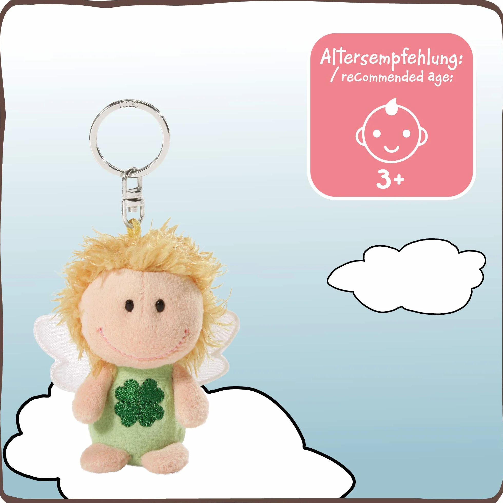 NICI breloczek do kluczy anioł stróż 7 cm – talizman anioł