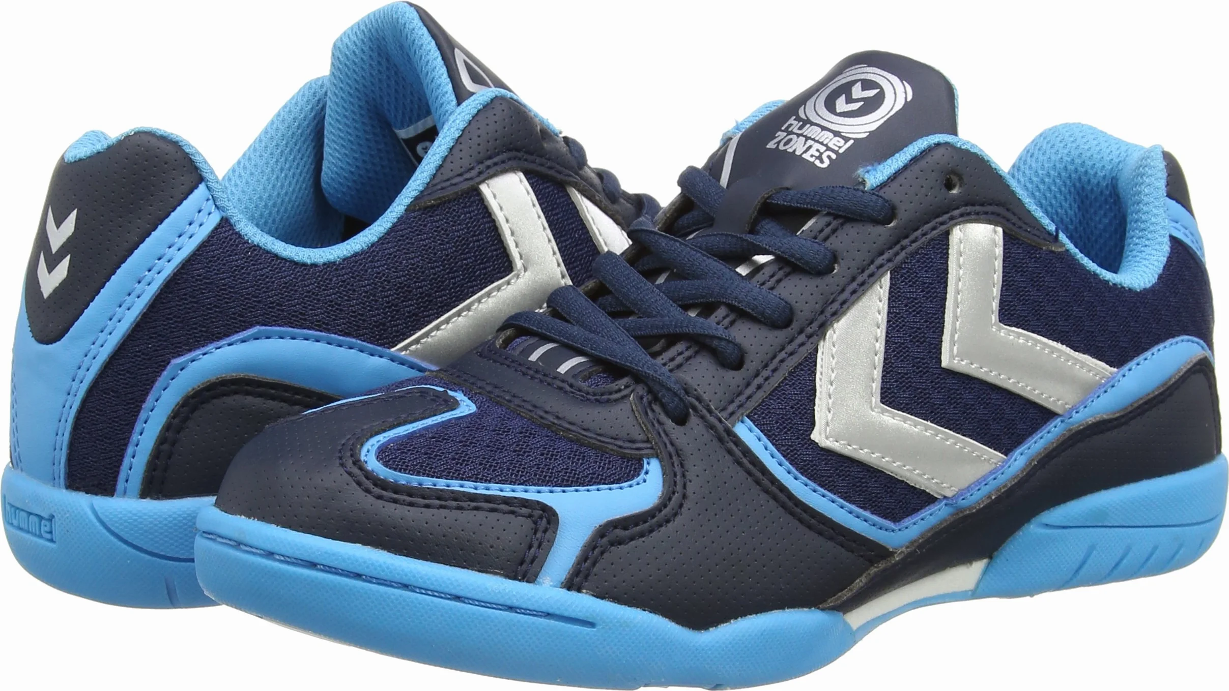 hummel Buty do fitnessu dla dorosłych, uniseks, Niebieska sukienka niebieska 7459, 42.5 EU
