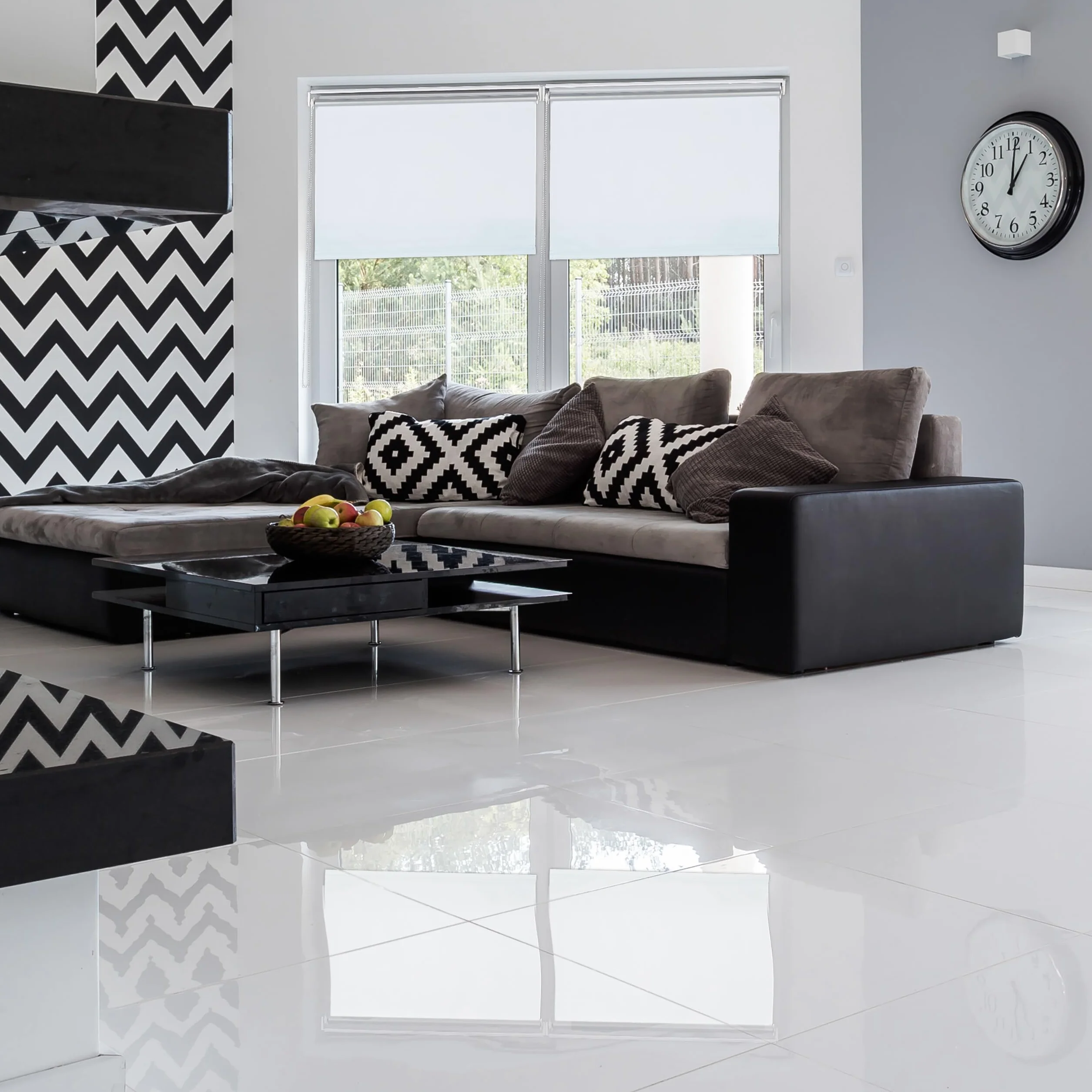 Relaxdays Roleta termiczna Klemmfix 80 x 220 cm, biała