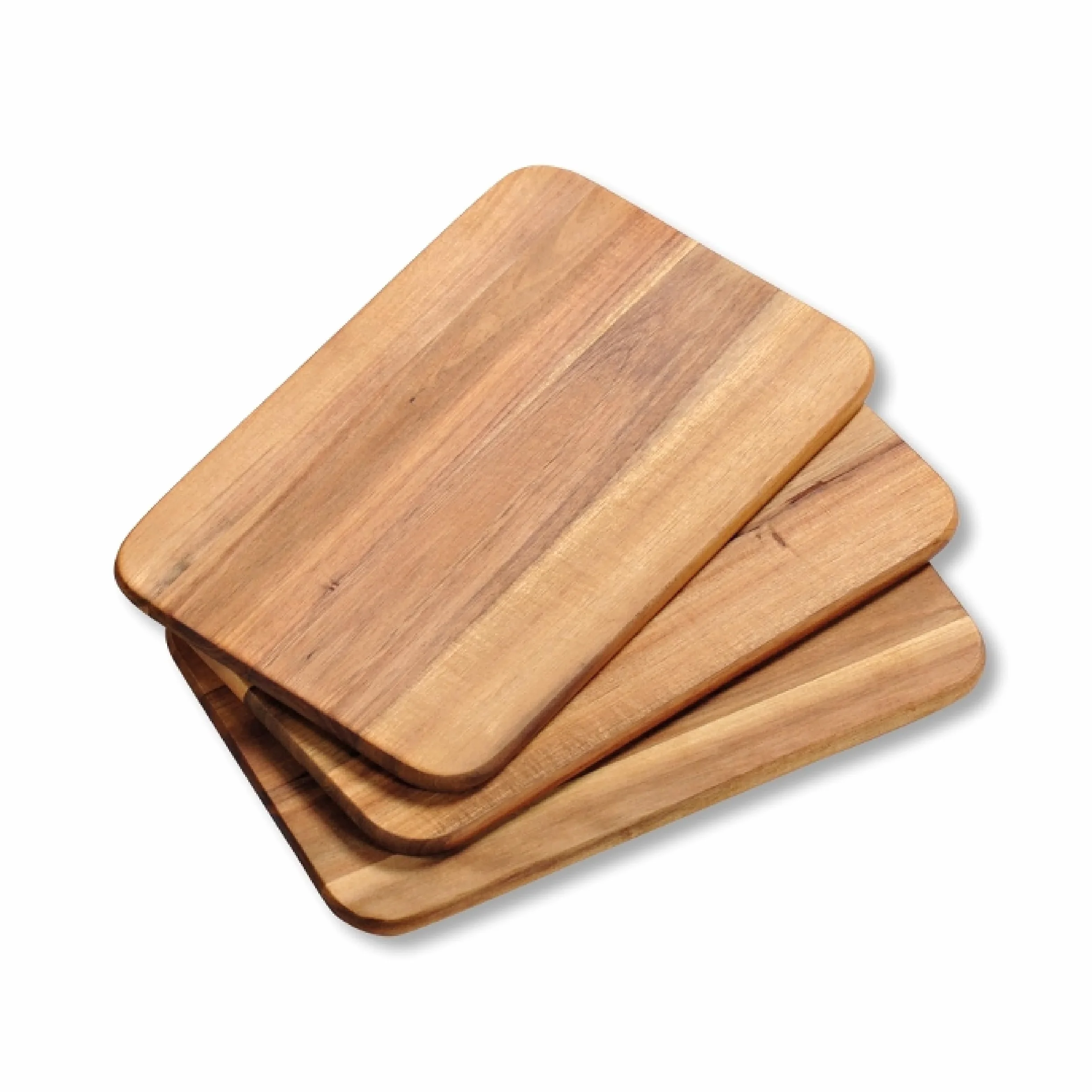 Kesper Deseczki śniadaniowe akacja 23 x 15 x 1 cm naturalne 3 sztuki