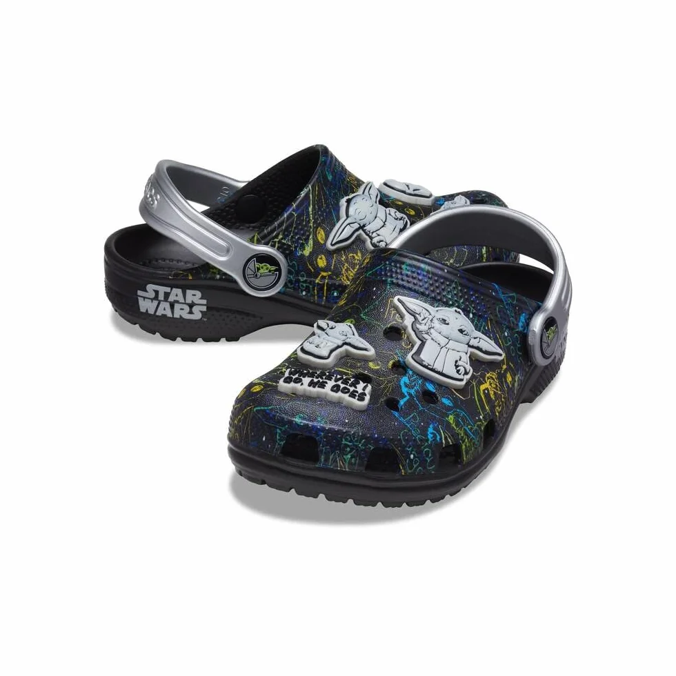 Crocs Uniseks - dzieci Classic Grogu Clog TChodak