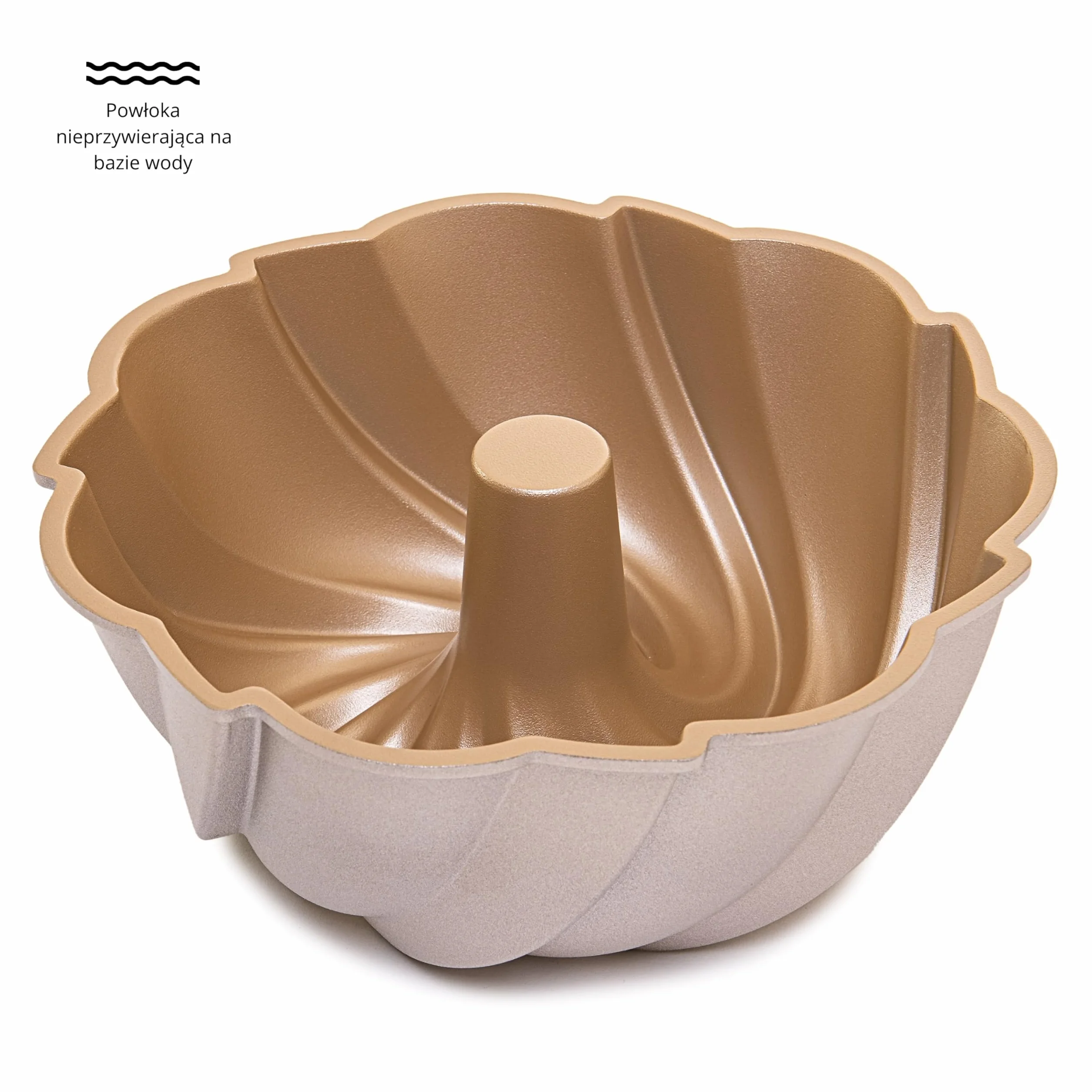 Erreke Tortownica 24 cm 2.5 l Podwójna Nieprzywierająca Powłoka Odlewane Aluminium