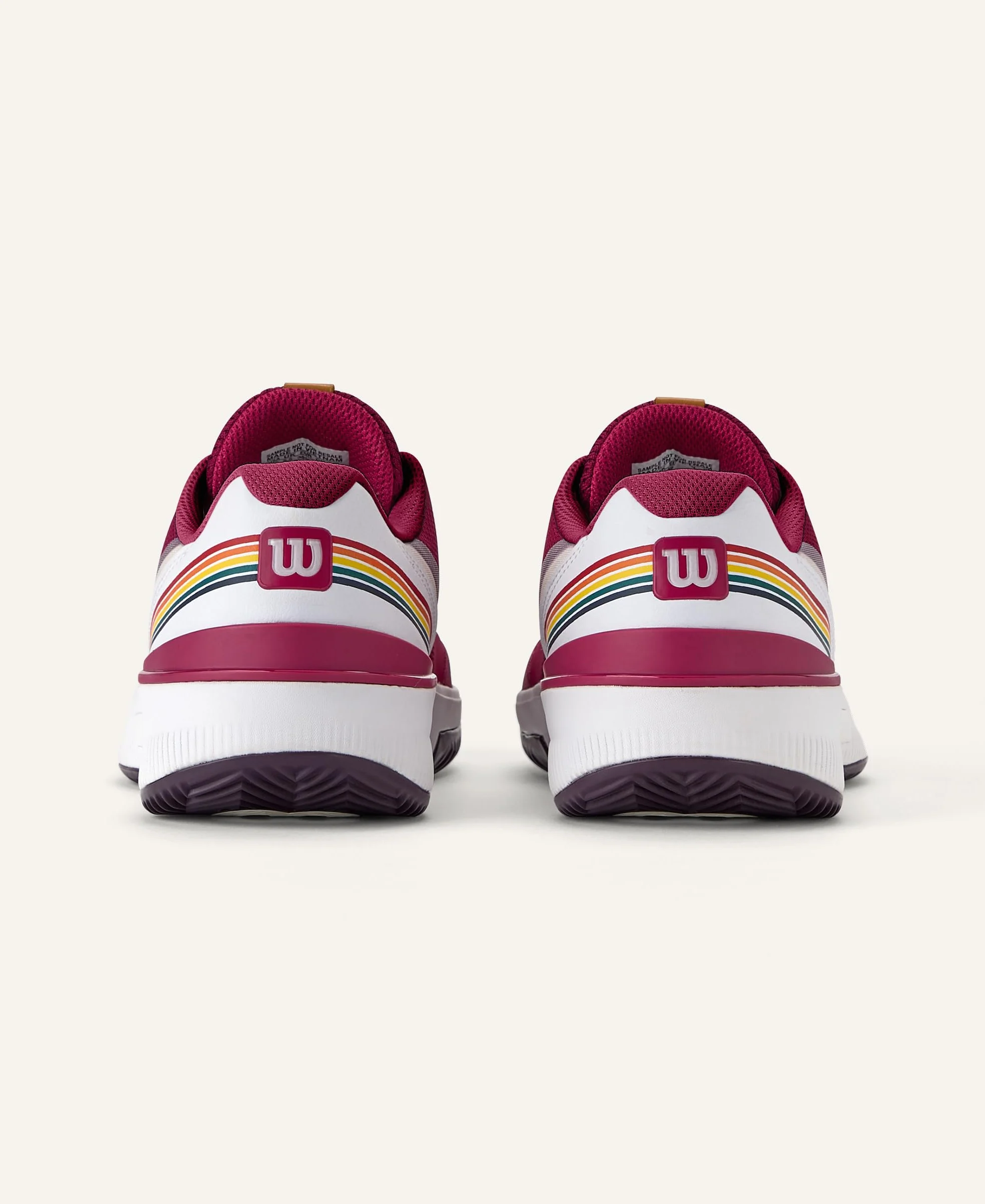 Wilson Damskie buty tenisowe Intrigue Pro Clay RgTennis, Beaujolais White Plum Perfect, 6.5 UK