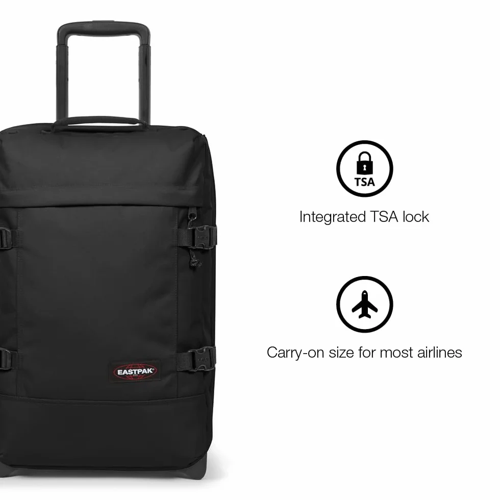 EASTPAK Tranverz S Kontrastprblack bagaż na kółkach, Kontrastprblack, Jeden rozmiar, EASTPAK TRANVERZ S KontrastPrczarny bagaż na kółkach