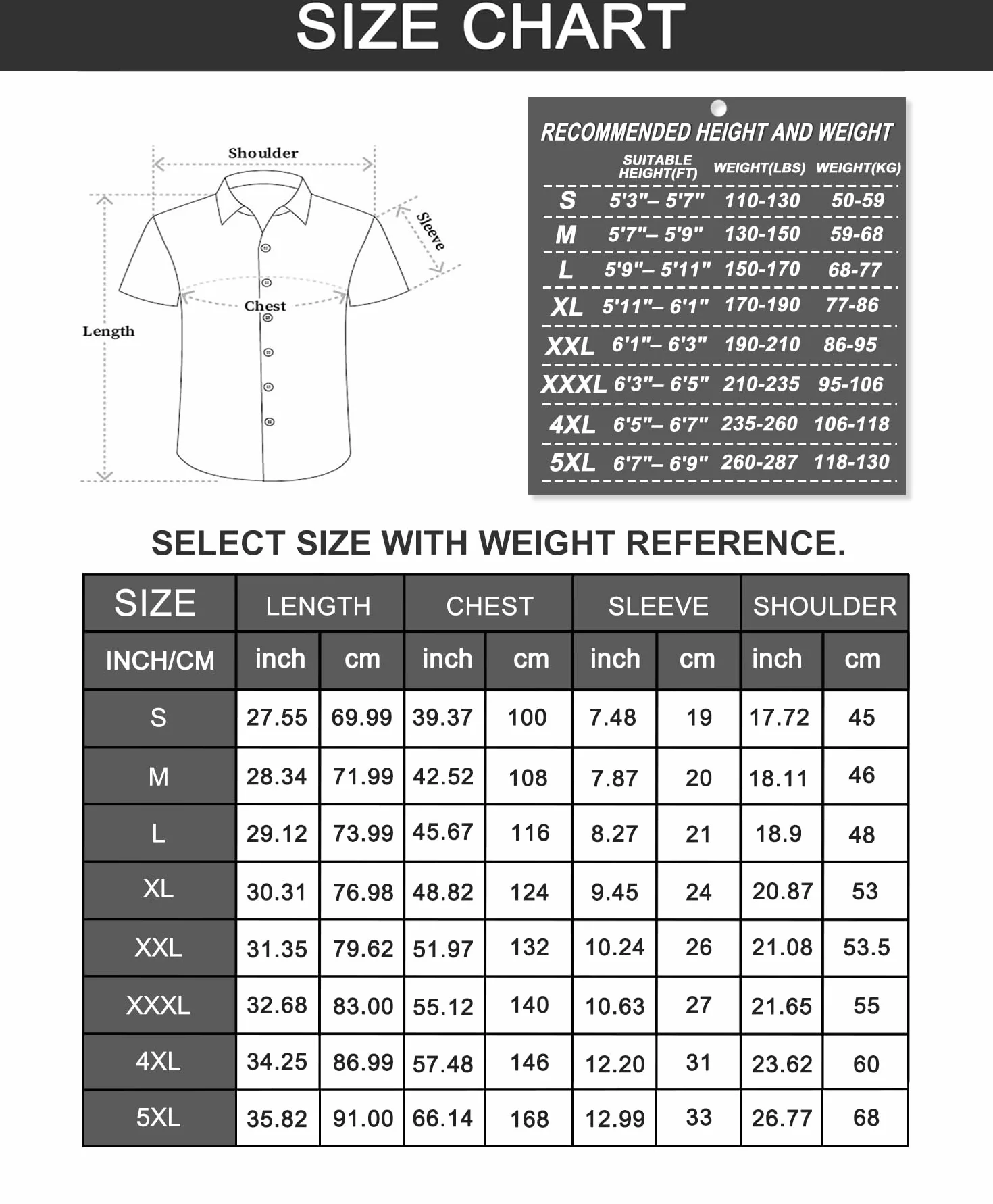 Koszula hawajska dla mężczyzn z kieszenią, zapinana na guziki, odporna na zagniecenia, na plażę, imprezy przy basenie (S-4XL)
