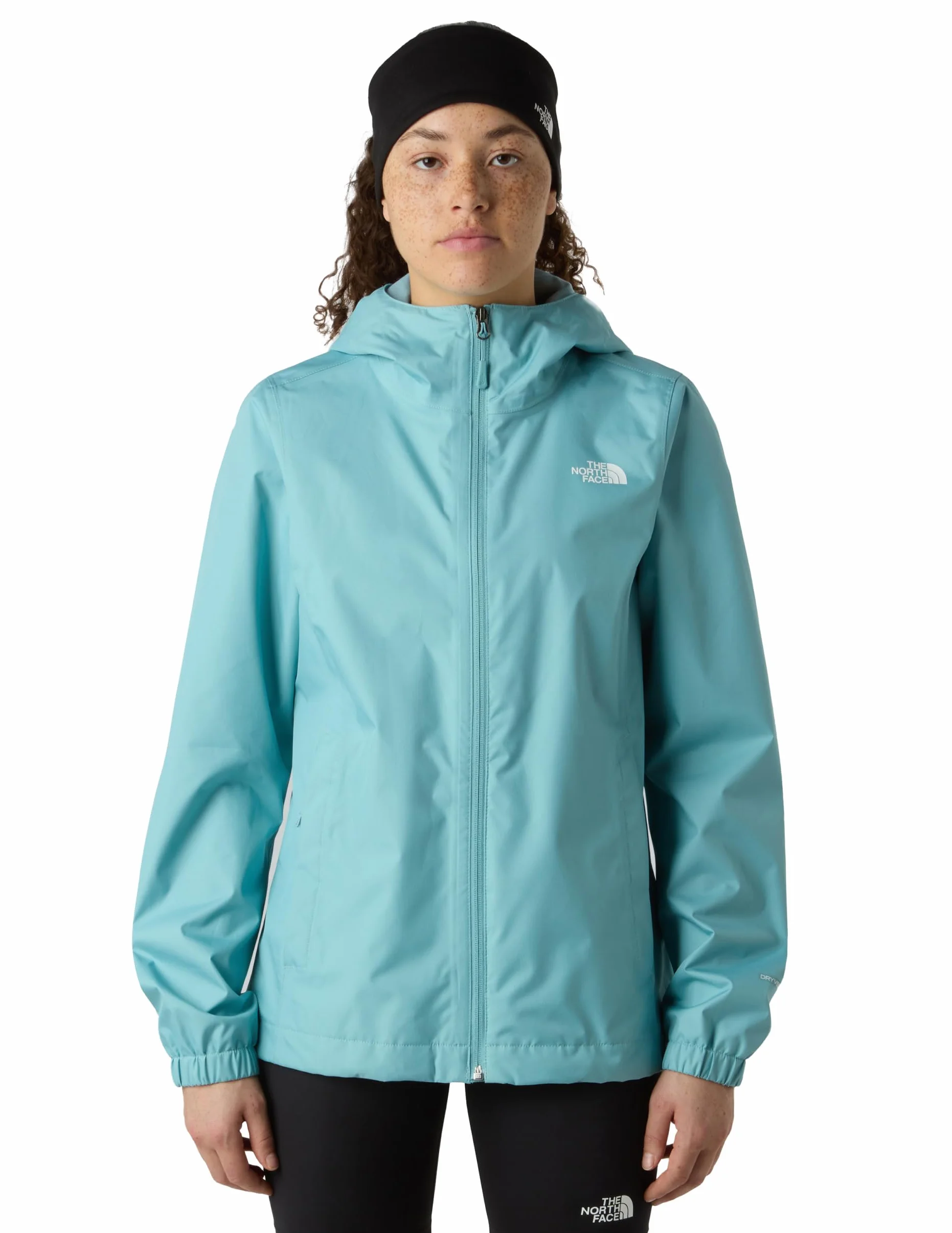 The North Face - Kurtka Damska Quest z Kapturem - Wodoodporna, Oddychająca - BLUE ECLIPSE