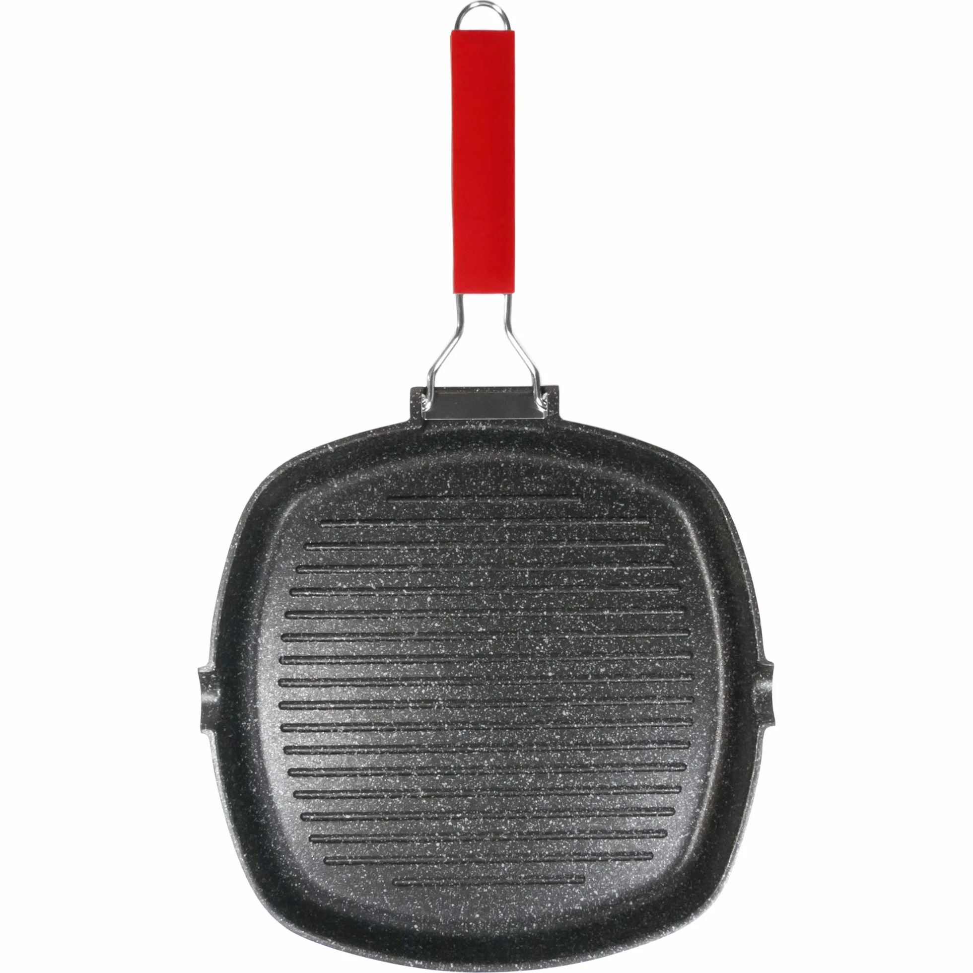Moneta Patelnia Grillowa Aluminiowa 24 cm Czarna