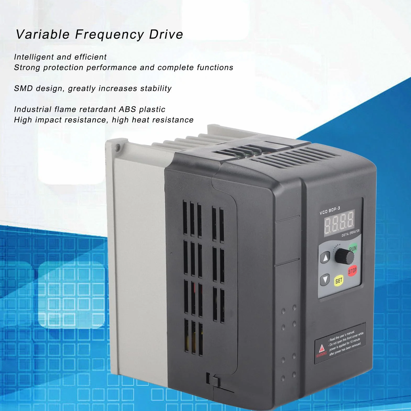 Przetwornica częstotliwości VFD 220-240V 1-fazowe 3-fazowe 3kW regulator silnika