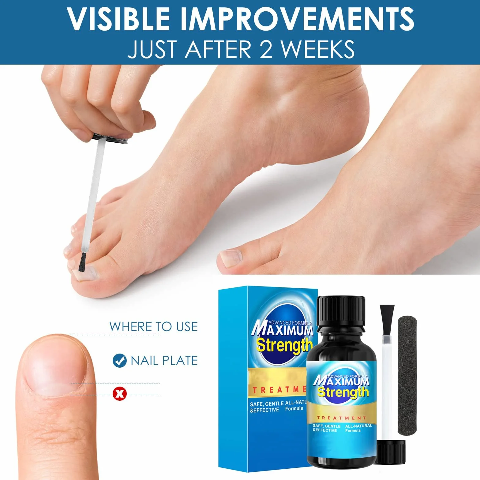 Easy to use, Suitable for use on feet 216 Fl Oz