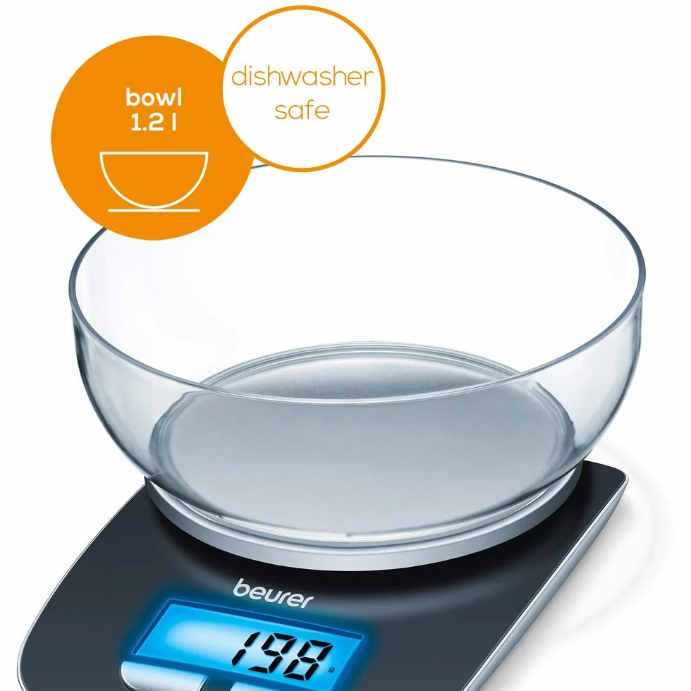 Beurer KS 25 waga kuchenna cyfrowa 1,2 l 3 kg 220 x 150 x 50 mm