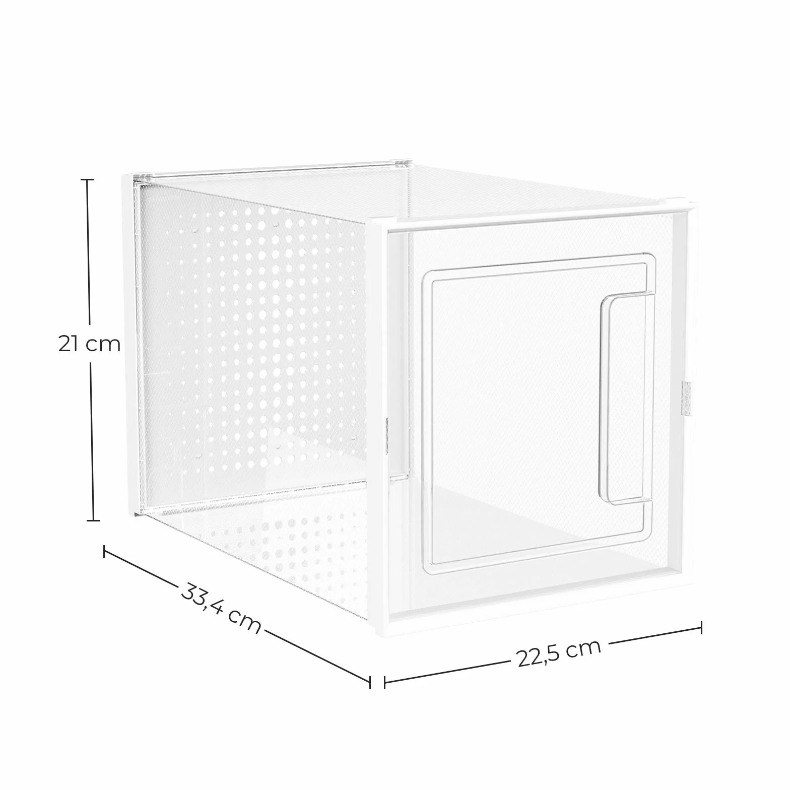 SONGMICS LSP001W01 Wysokie pudełka na buty, 10 sztuk plastikowych organizatorów do przechowywania butów na wysokich obcasach, botki, wysokie, można układać w stos, przezroczyste