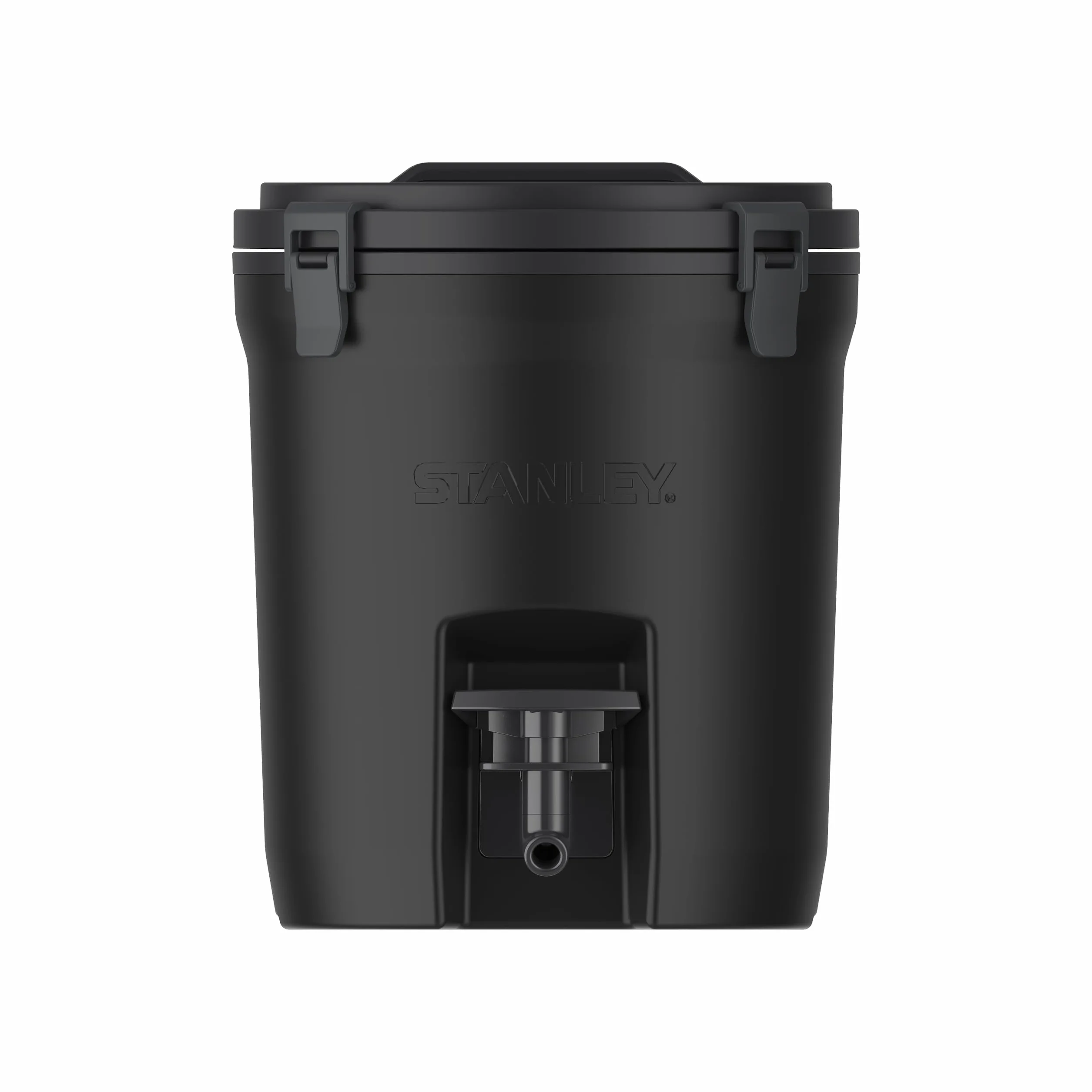 Stanley 1913 Fast-Flow Dzbanek Na Wodę 7.5L - Utrzymuje Zimno 13 Godzin - Lód Do 2 Dni - Bez BPA - Szczelny - Podwójna Pianka - Solidne Zatrzaski I Uchwyt - Black 2.0