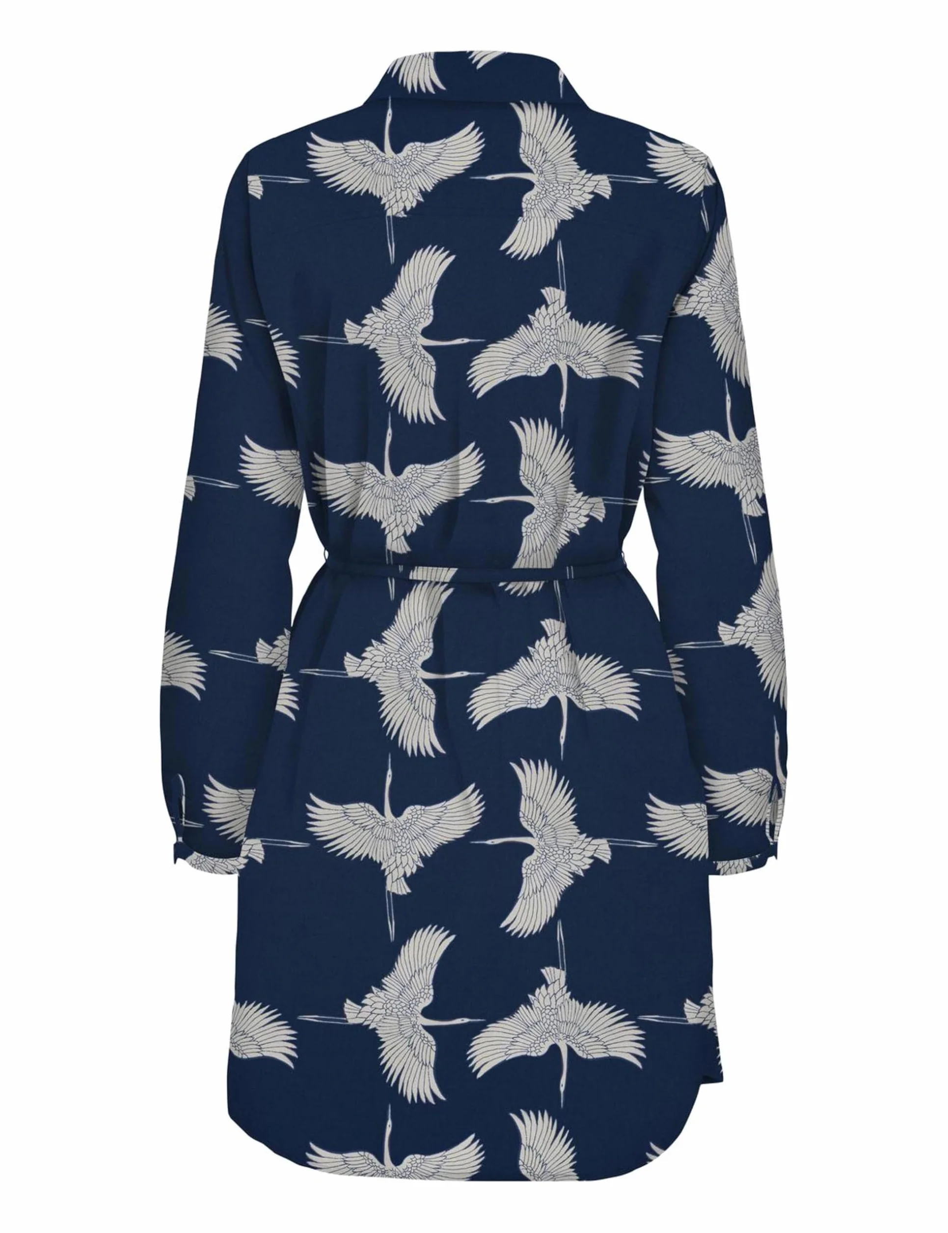 ONLY Onlnova Life Vis L/S Shirt Dress Kobiety Onlnova Life Vis L/S Shirt Dress (1 w zestawie)