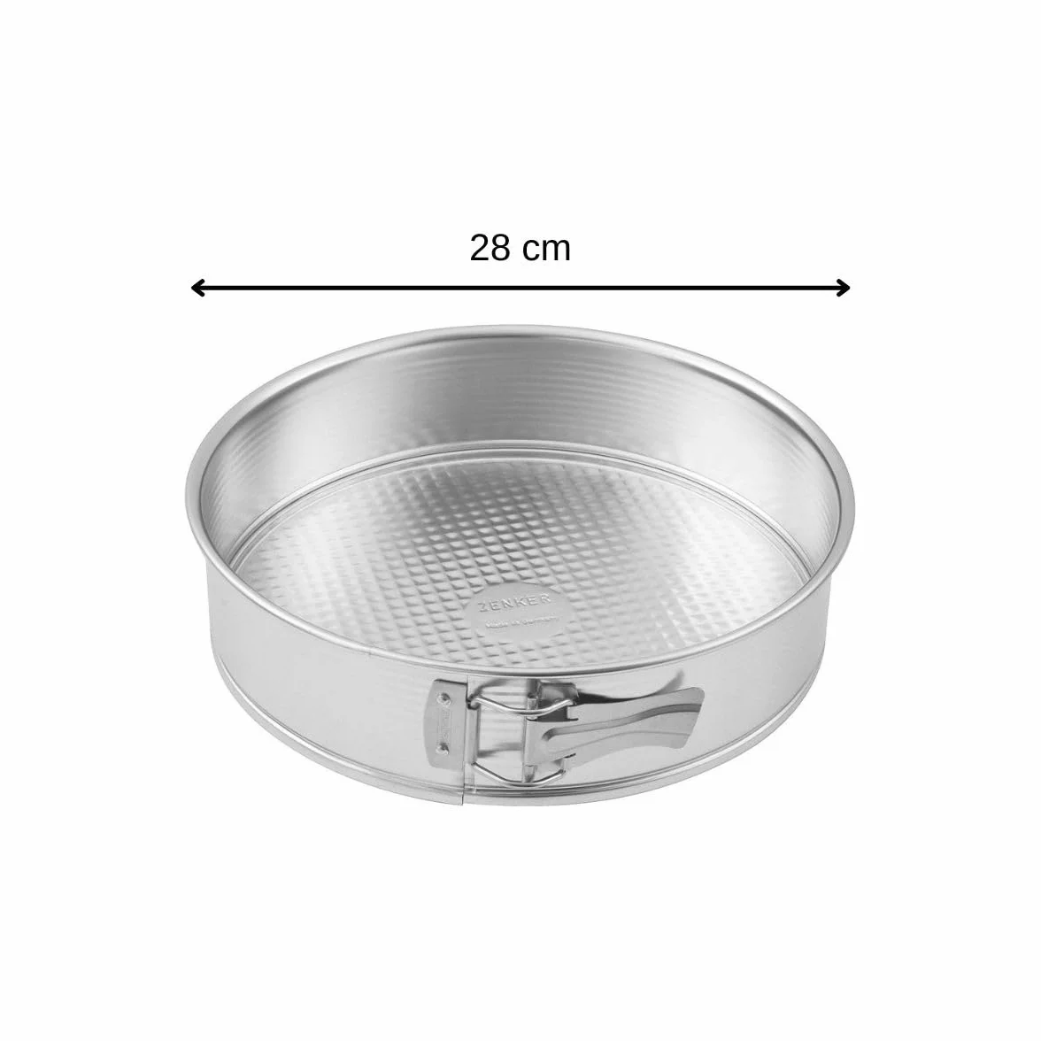 Zenker tortownica 28 cm blaszana z podstawą