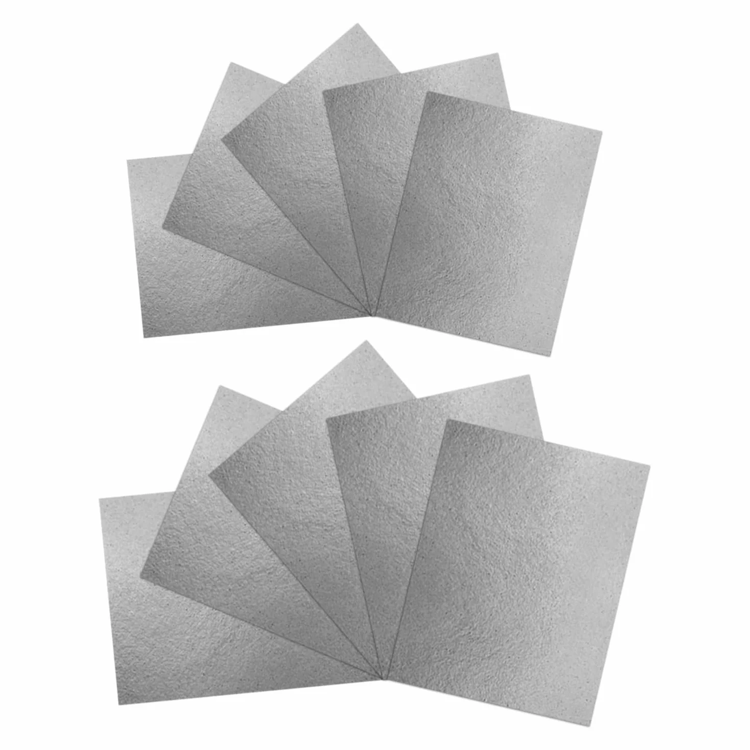 10 sztuk mikrofalowych płyt glimmerowych, akcesoria do mikrofalówki, zamienniki płyt glimmerowych, krojone płyty glimmerowe, izolacyjne płyty mikrofalowe