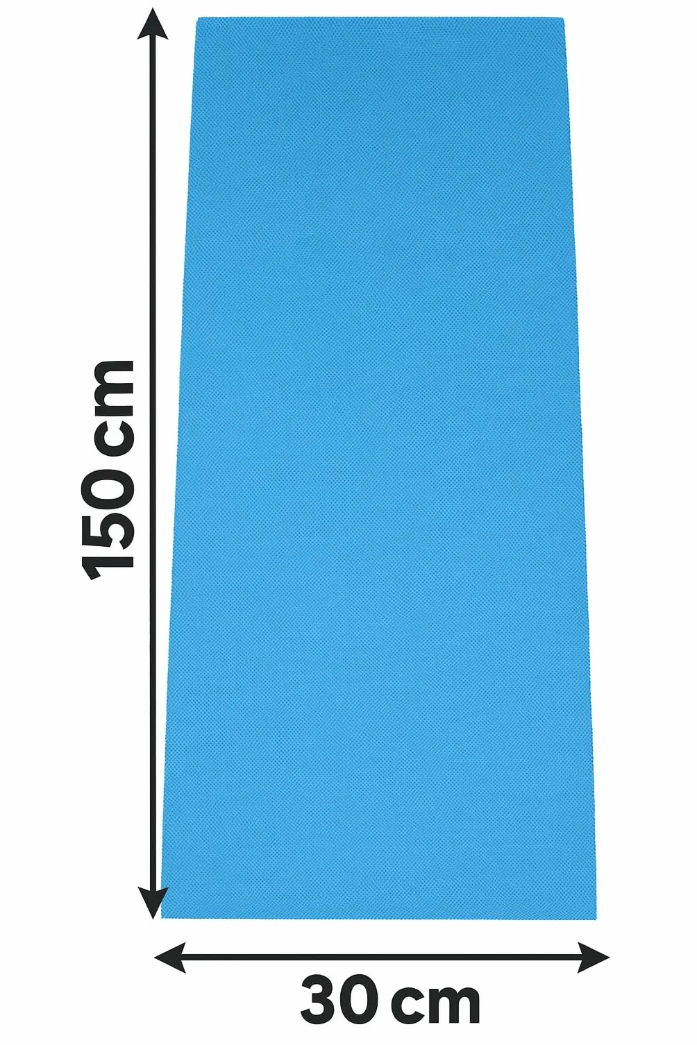 Mata antypoślizgowa 150 x 30 cm niebieska