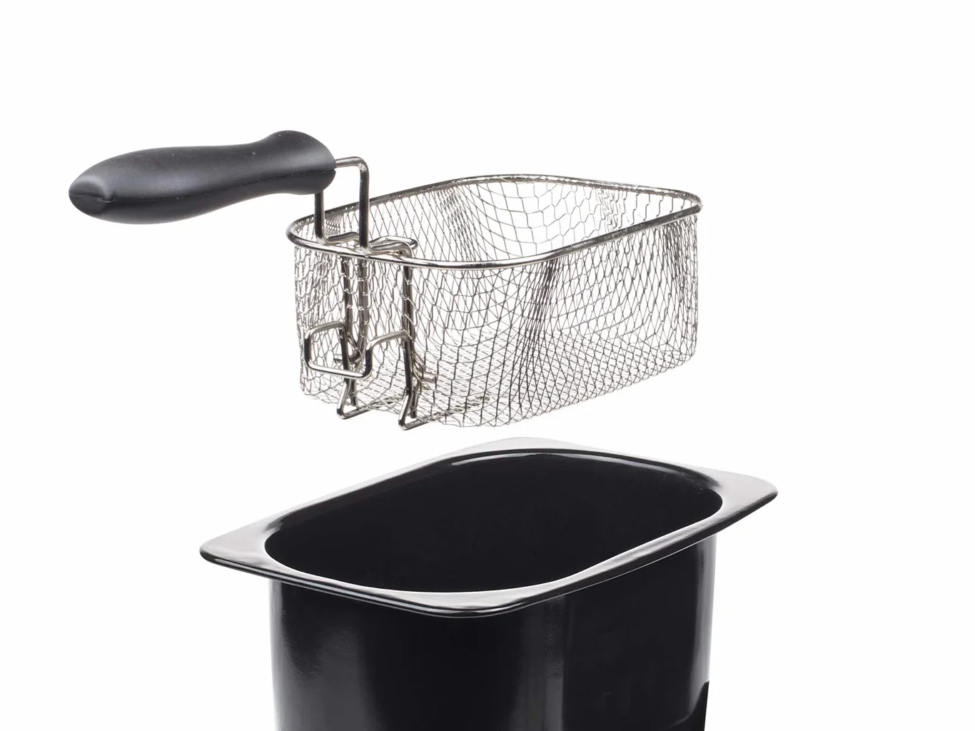 Tristar FR-6919 Frytkownica ze Stali Nierdzewnej 2 L Regulowany Termostat 190°C Srebrny