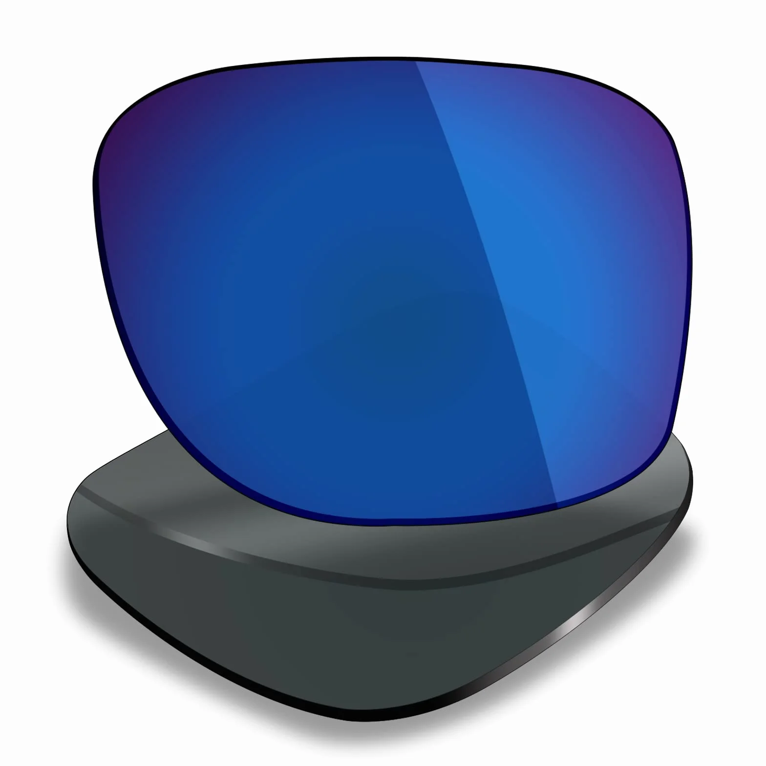 Mryok Zamienne soczewki do Oakley Ten X OO9128 - Opcje, Polaryzacyjne - niebieski (Pacific Blue), Rozmiar uniwersalny