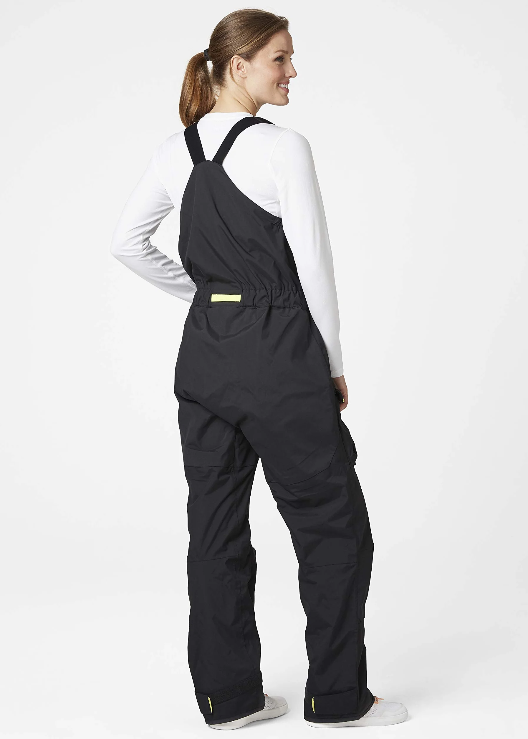 Helly-Hansen Kobiety W Pier Bib Spodnie, Czarny, L