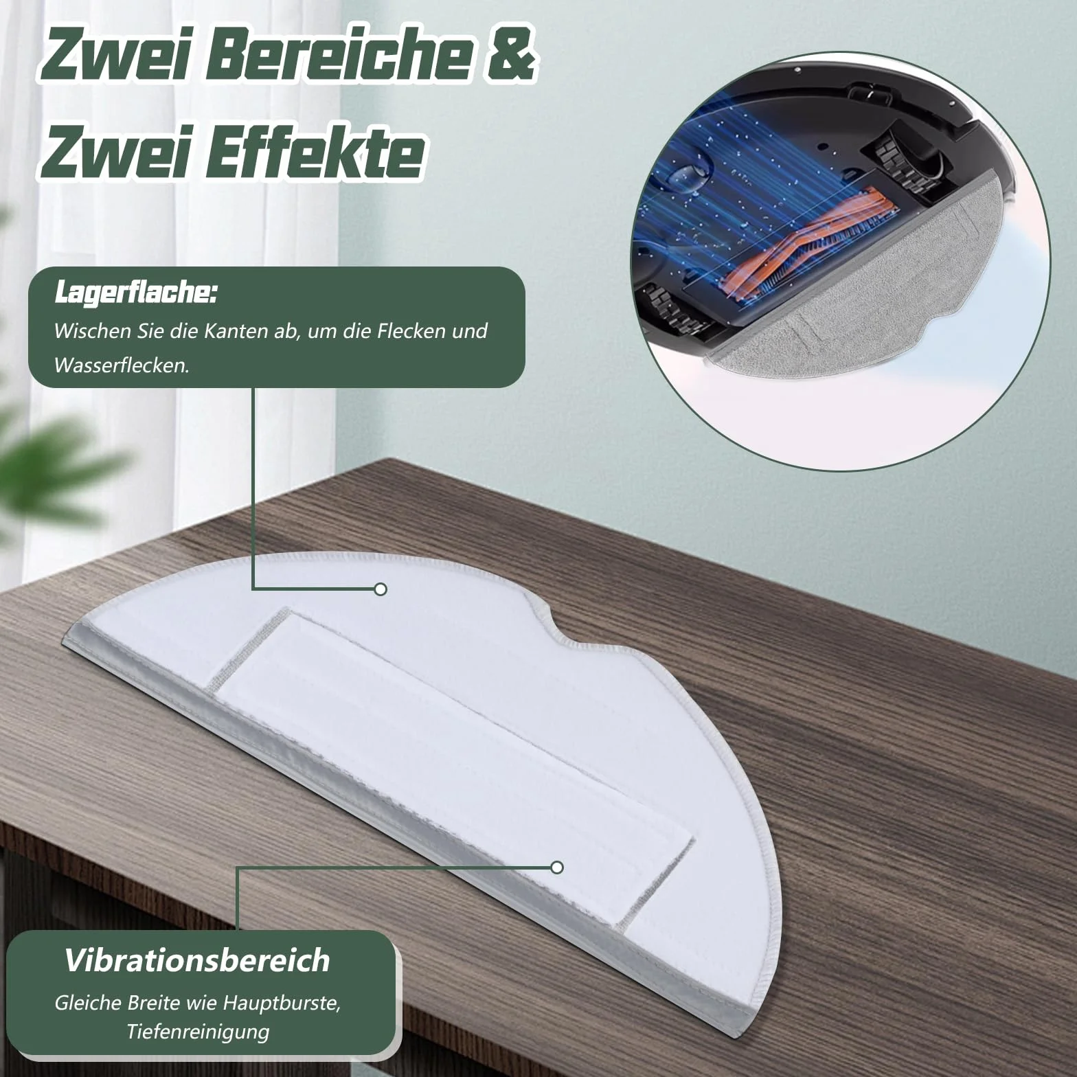 Ściereczki Mikrofibrowe do Roborock S8 S8+ S7 S7+ S7 MaxV S7 Pro Ultra T7 T7 Plus
