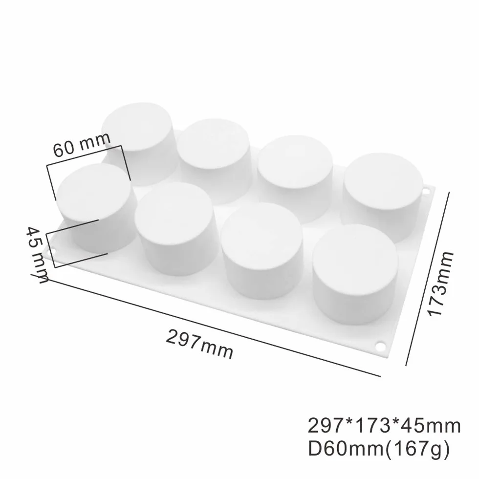 Wielofunkcyjny silikonowy model otwór 8 cylindrowy