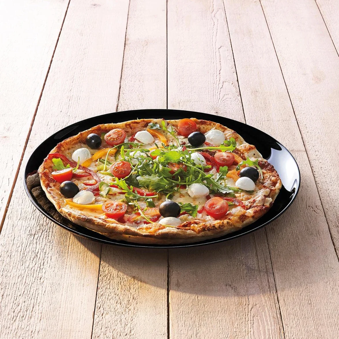 Luminarc Friends Time talerz do pizzy 32 cm czarny
