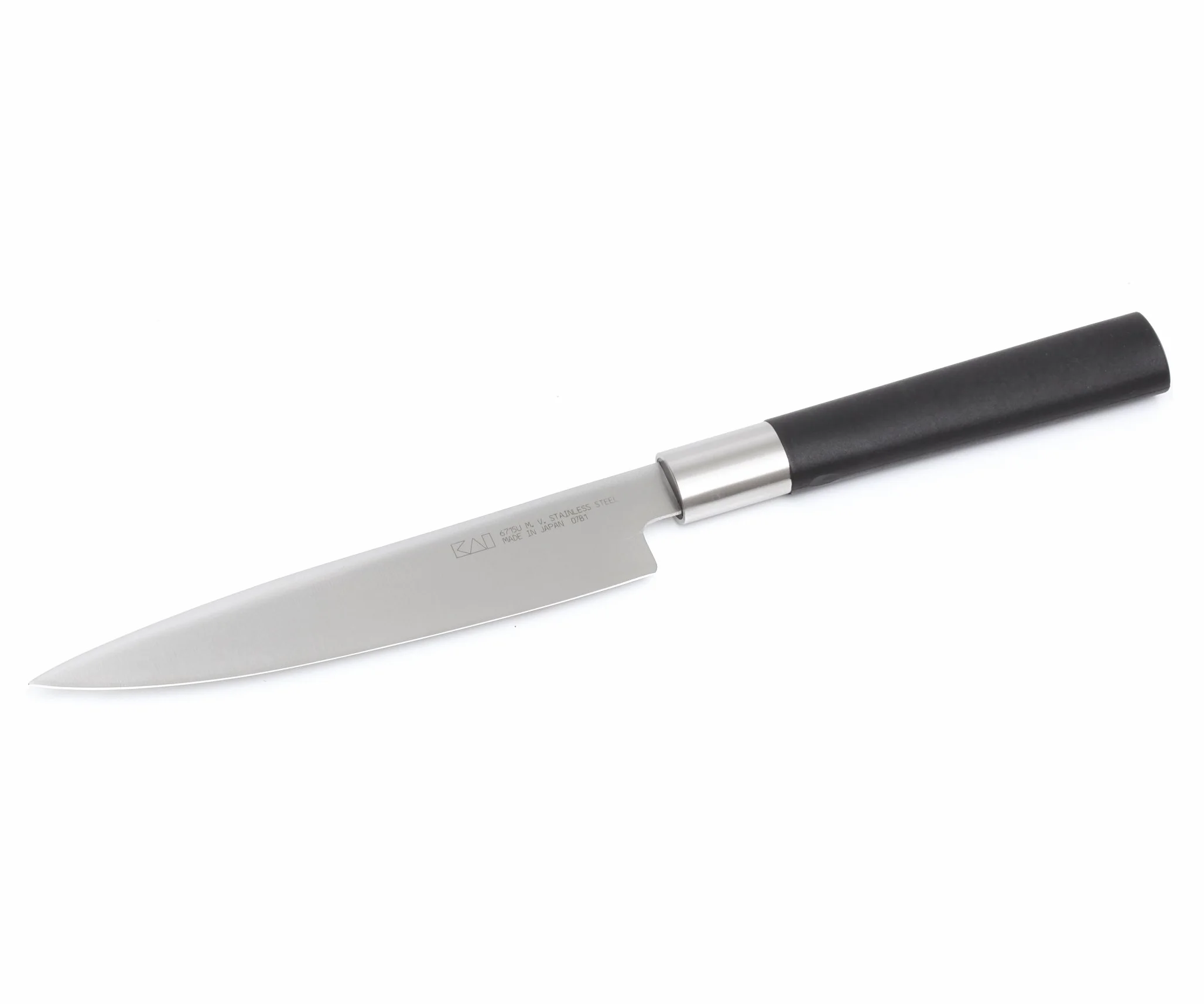 KAI Wasabi Black nóż uniwersalny, ostrze 15,0 cm, 6715U