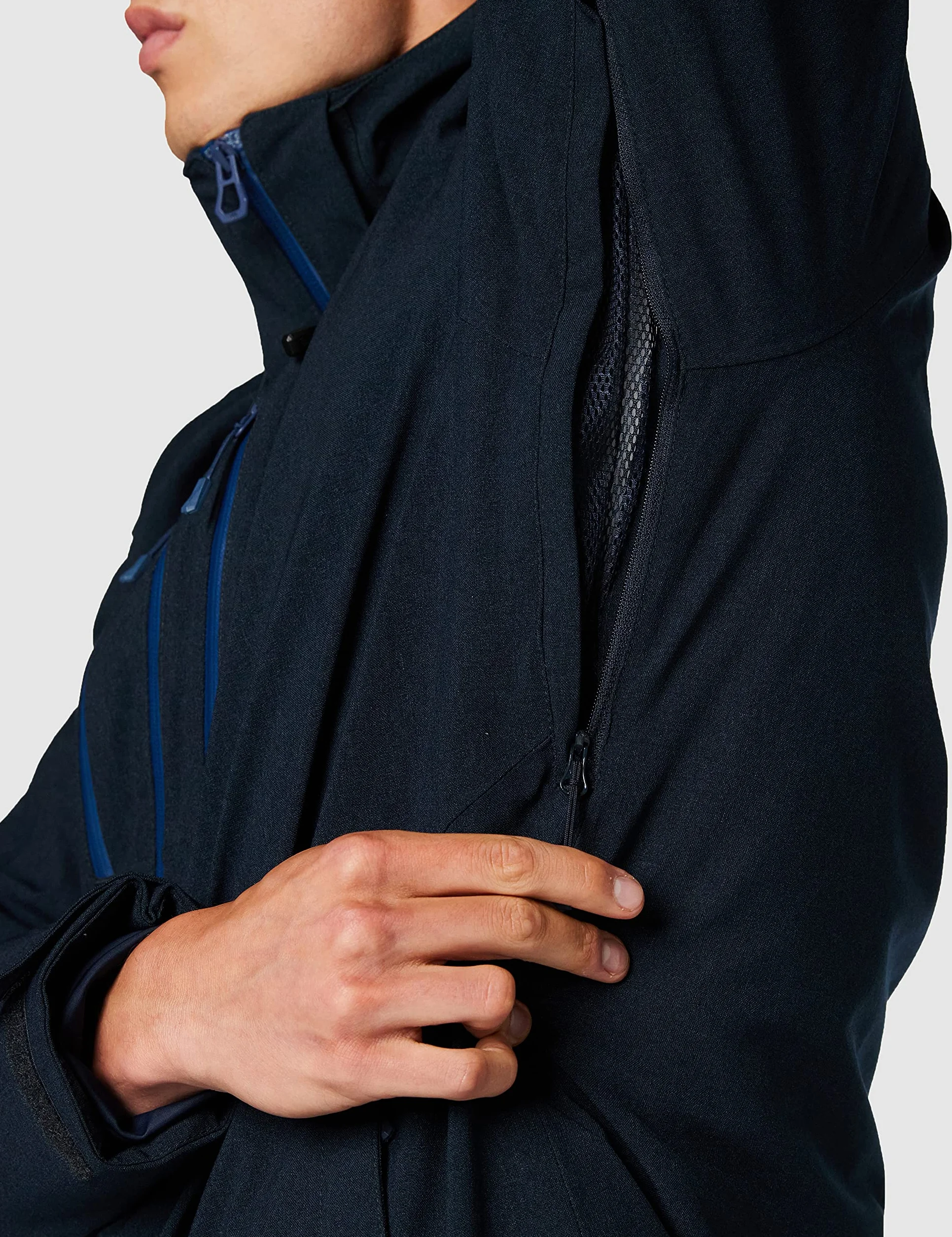 Helly Hansen Men's Juniper 3.0 Insulated Ski Jacket, Navy, Small