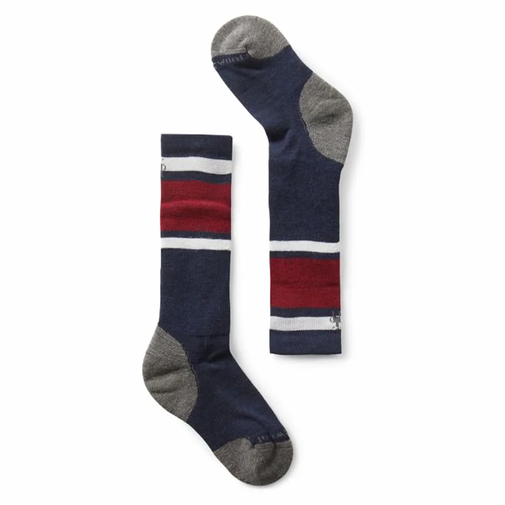 Smartwool Kids' Winter Sports Full Cushion Stripe OTC Socks Unisex Youth Kids' Winter Sports Full Cushion Stripe Otc Socks