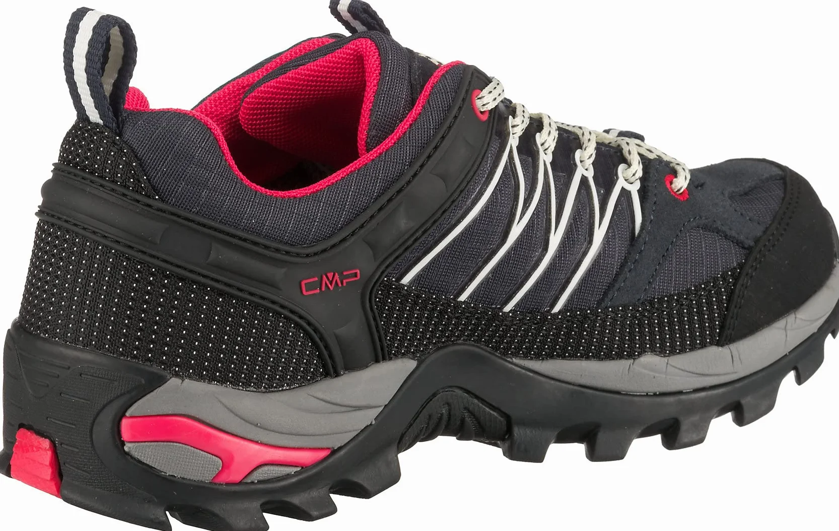CMP Rigel Low Wmn Shoe Wp półbuty trekkingowe damskie, Antracite Off White, 37 EU