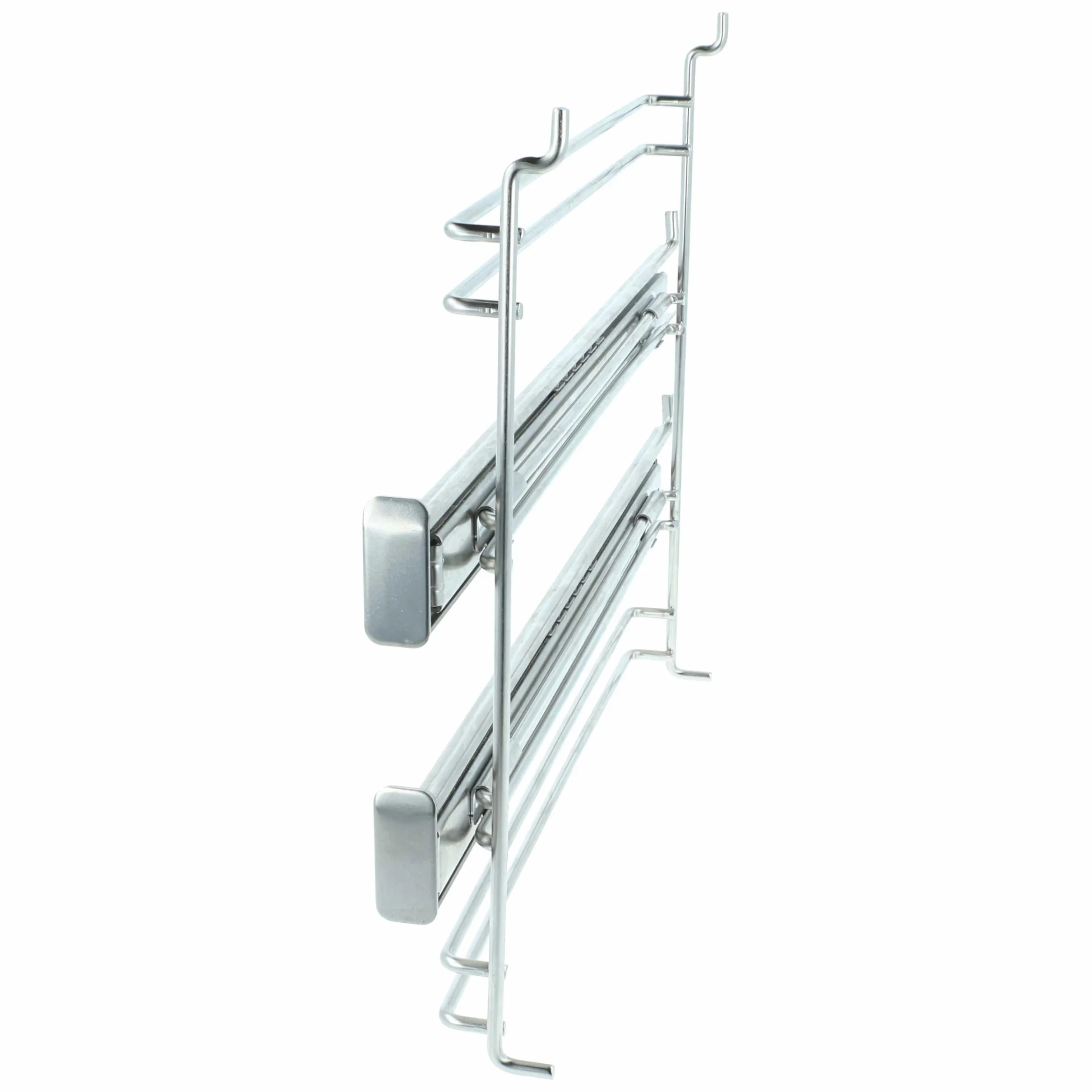 vhbw Zestaw teleskopowy do piekarników Gorenje BO758A31XG, BO75SY2B 2 pary szyn 23,5x27,5x3,5 cm