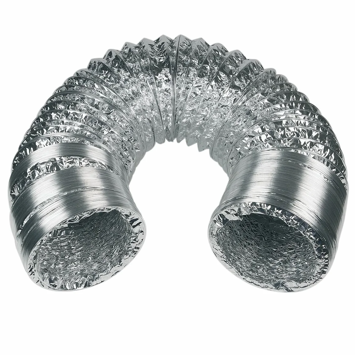 Europart Wąż odprowadzający powietrze 125mm ALU 3m do suszarki, okapu, klimatyzacji