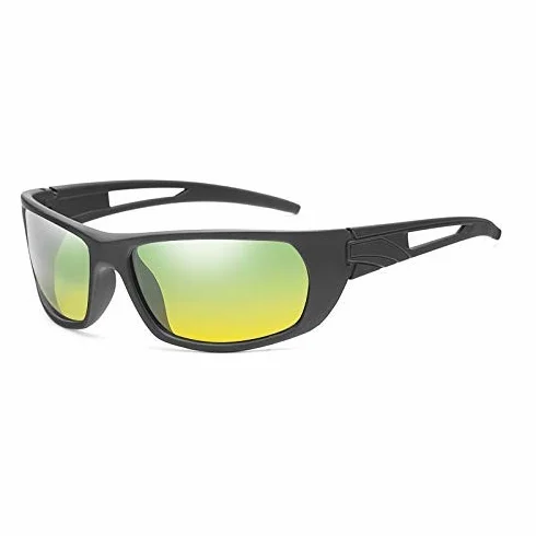 XINGYU Polaryzacyjne okulary przeciwsłoneczne dzień noc dla mężczyzn kobiet okulary sportowe okulary przeciwsłoneczne UV400 kierowca noc jazda okulary przeciwsłoneczne zielone