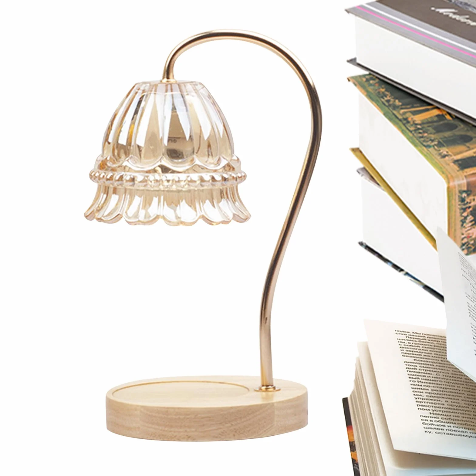 Lampa do podgrzewania świec z zmierzchem, regulowany elektryczny podgrzewacz świec, cieplejszy czujnik światła, z 2 lampami do szklanych świec, bezpłomieniowe świece zapachowe do stołu, salonu