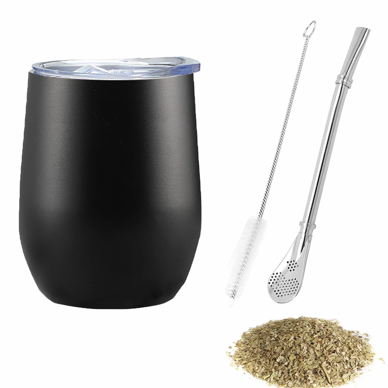 Kubek ze stali nierdzewnej Yerba Mate 360 ml