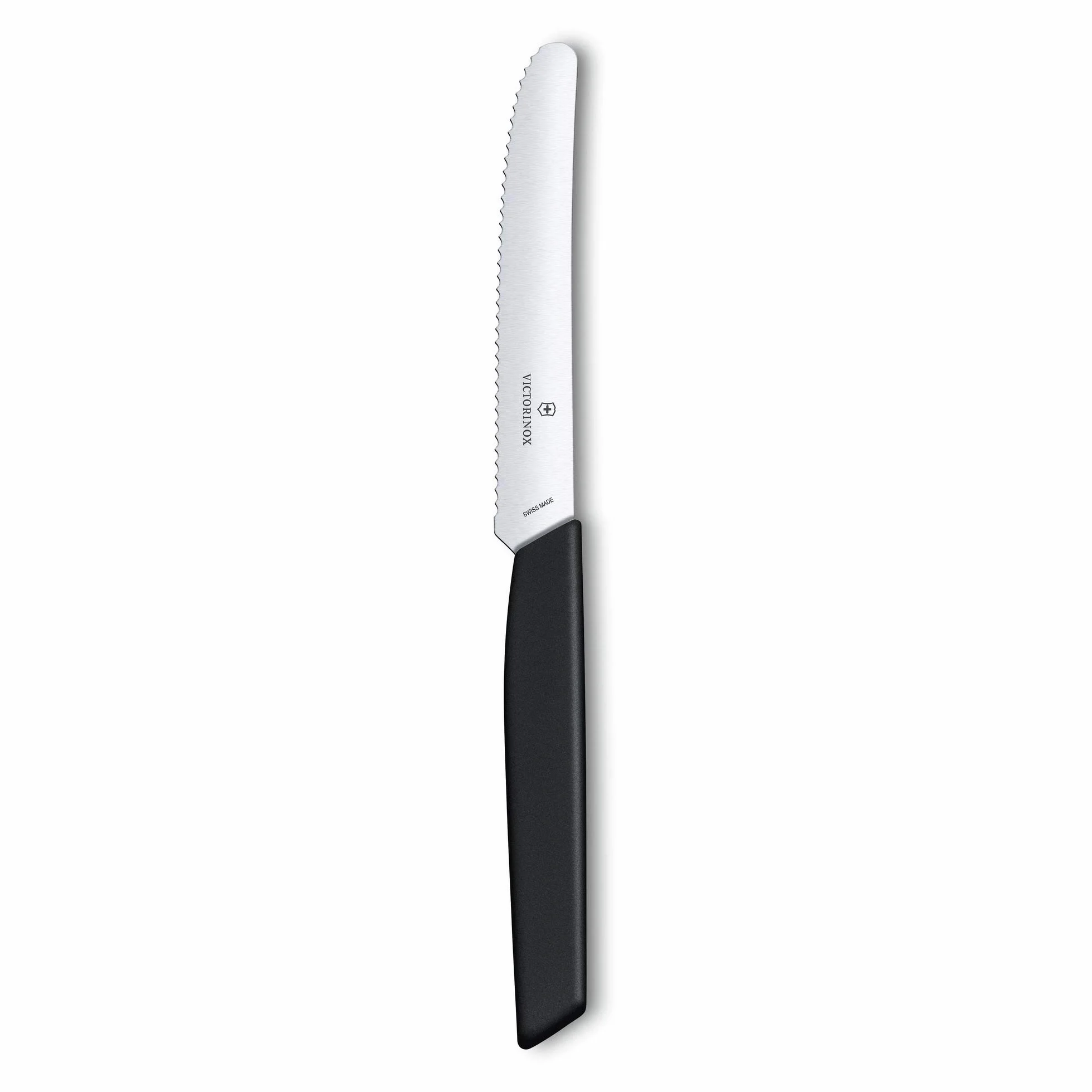 Victorinox Swiss Modern nóż do pomidorów 11 cm czarny