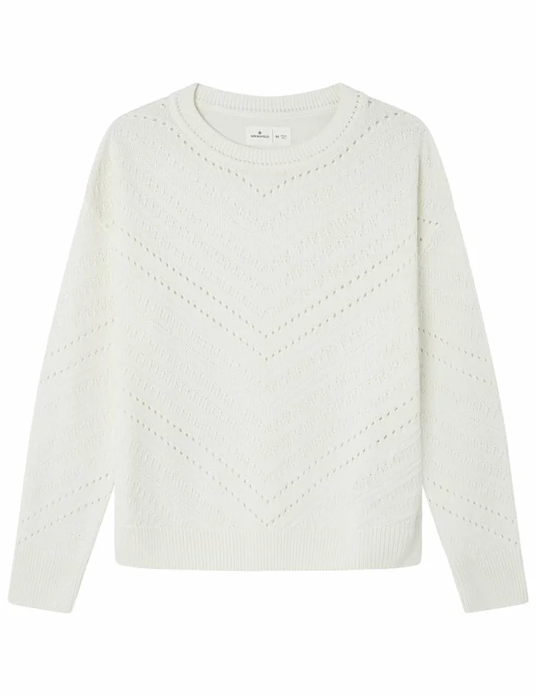 SPRINGFIELD Sweter damski, beż, XS
