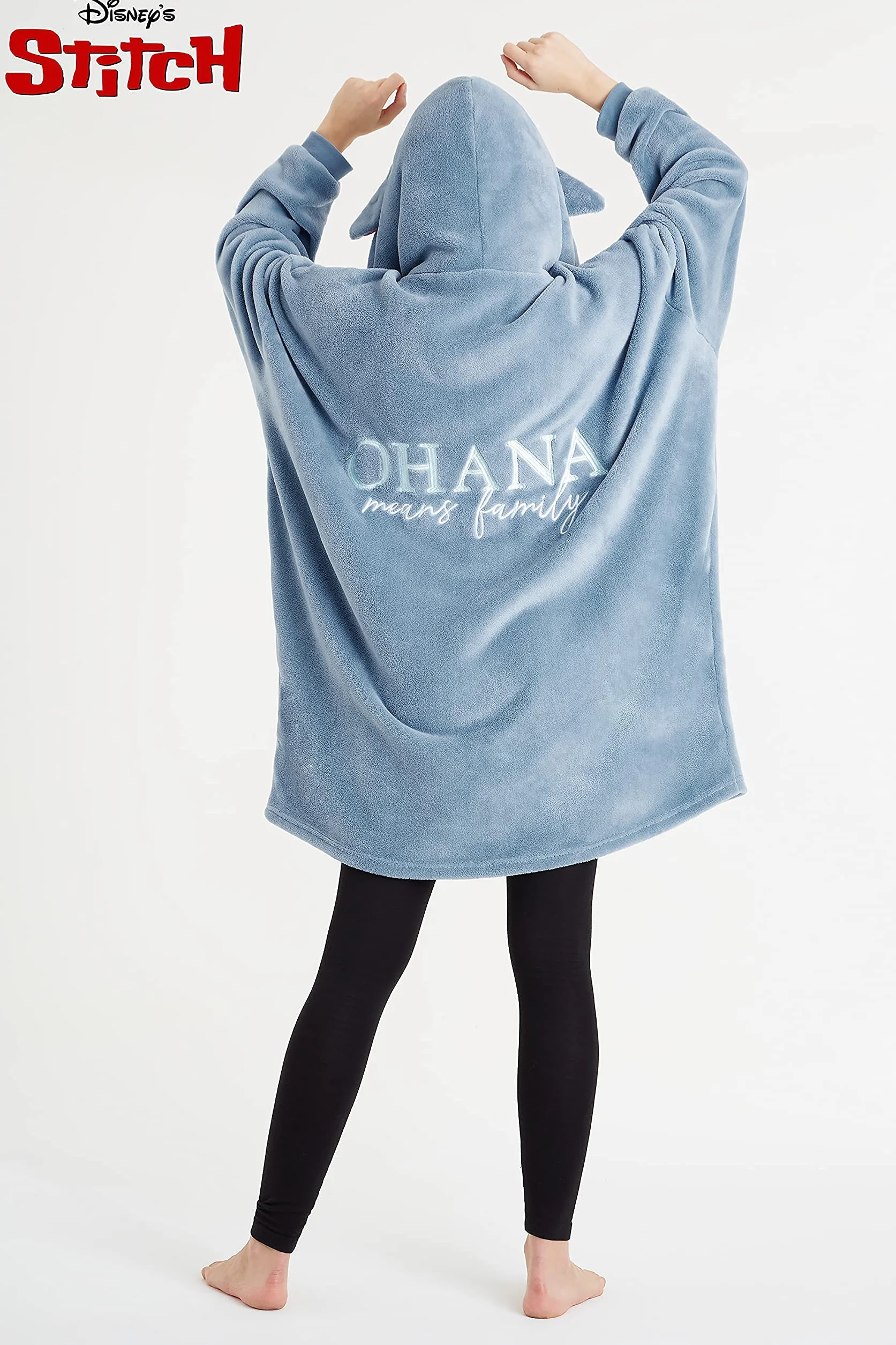 Disney Bluza z kapturem oversize Kobiety Hoodie Blanket